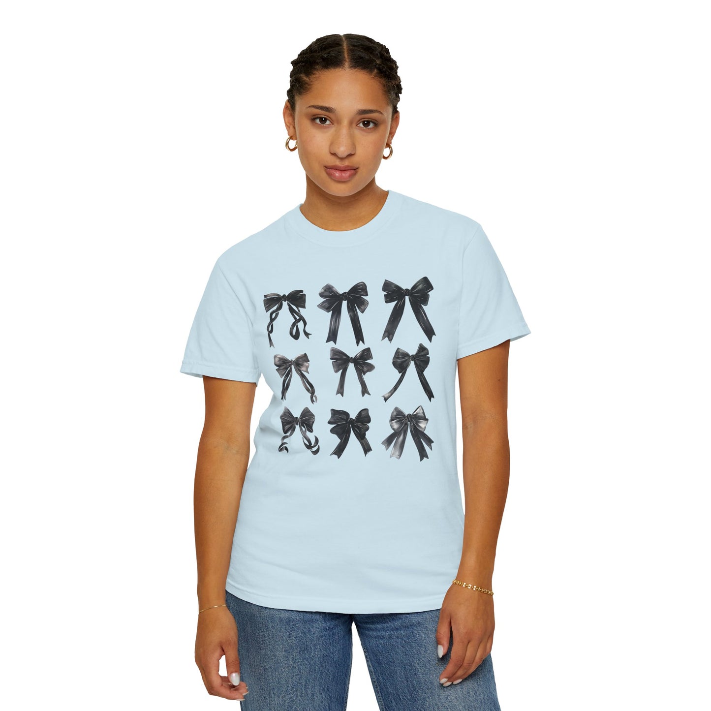 Black Bows Comfort Colors Tee
