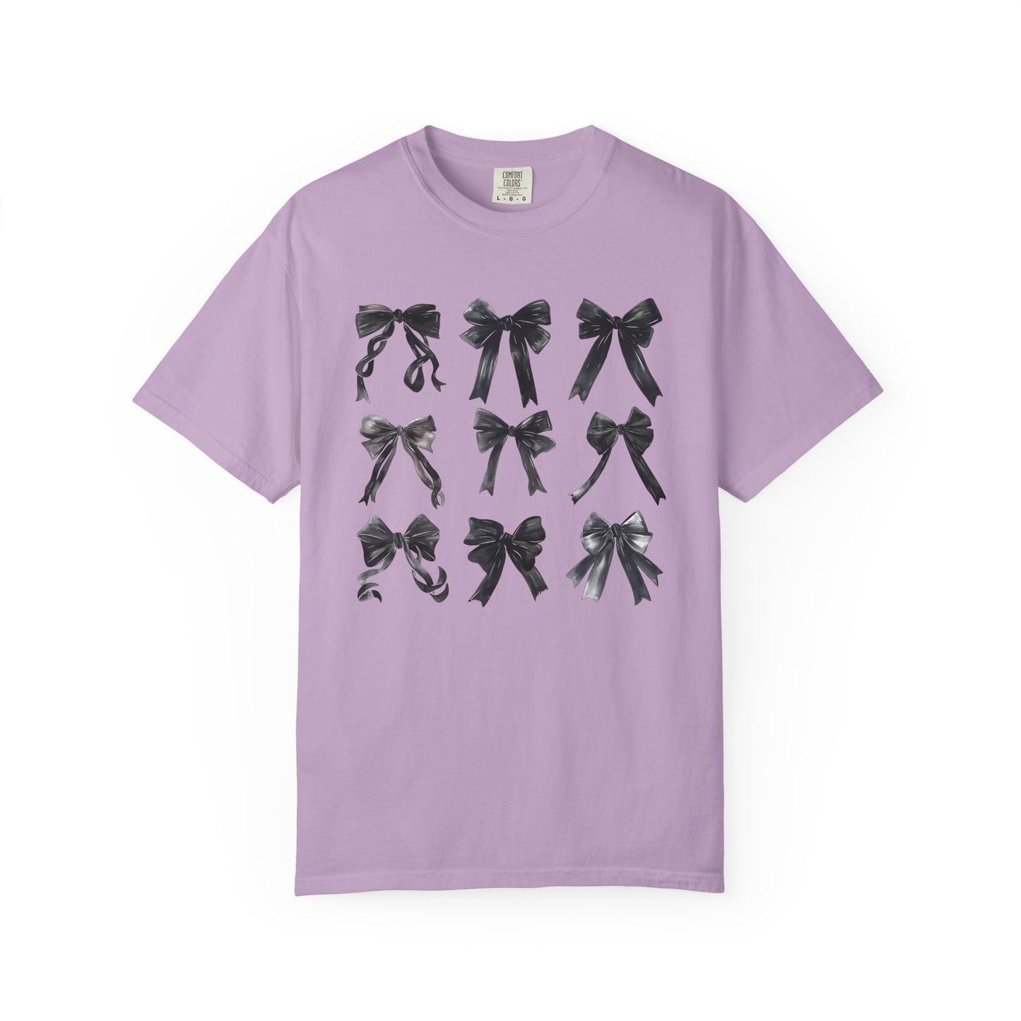 Black Bows Comfort Colors Tee