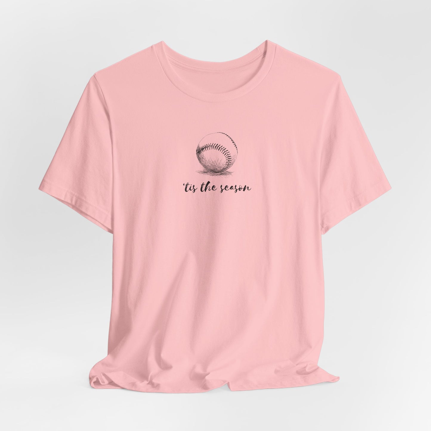 T-Shirt — 'Tis the Season' Minimal Baseball Tee