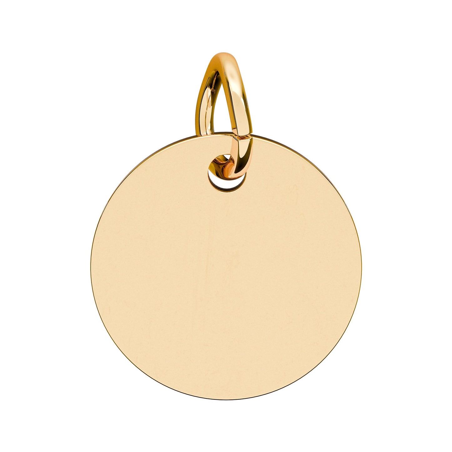 Engraved Birthstone Circle Charm 'MAMA' - Pendant Only