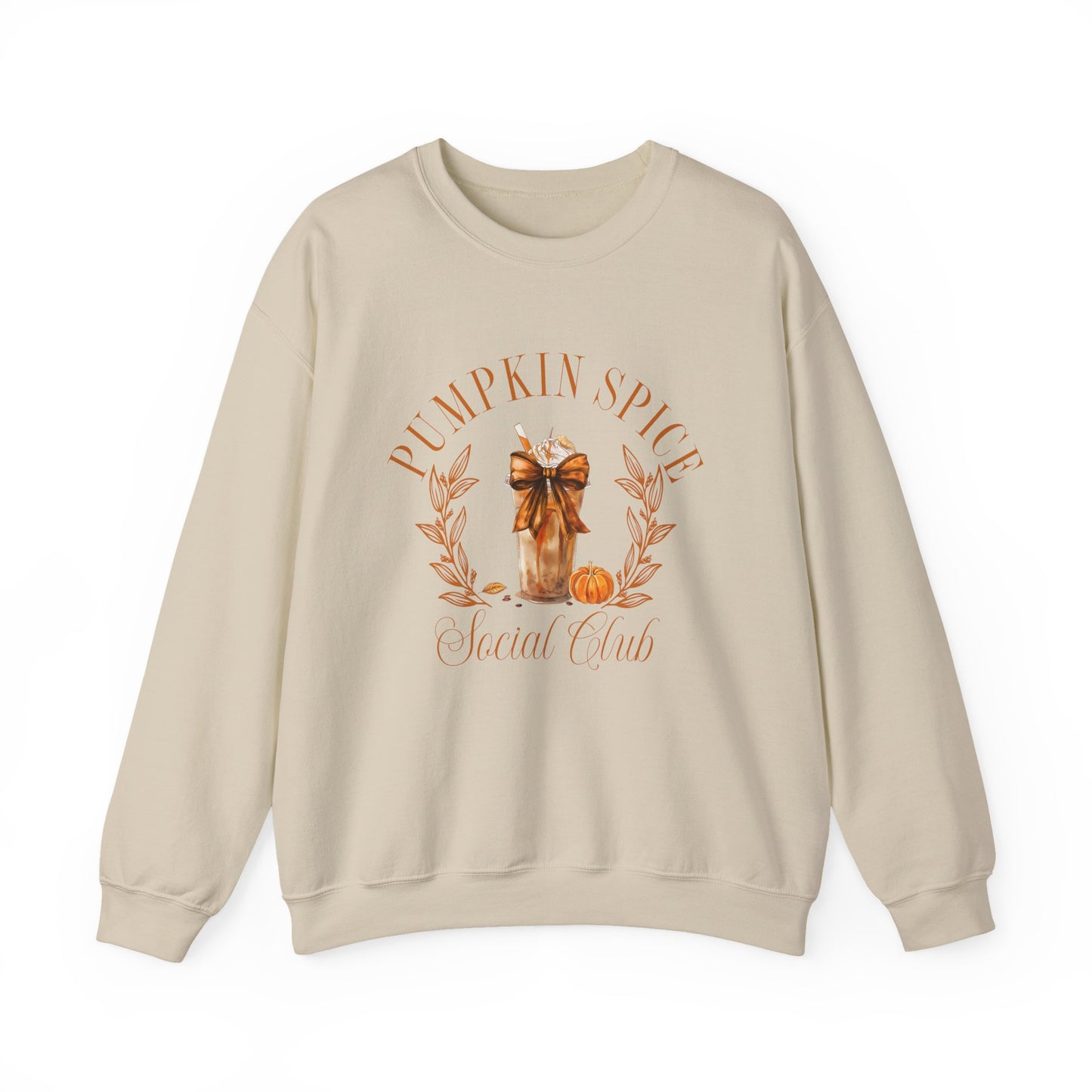 Pumpkin Spice Social Club Crewneck Sweatshirt