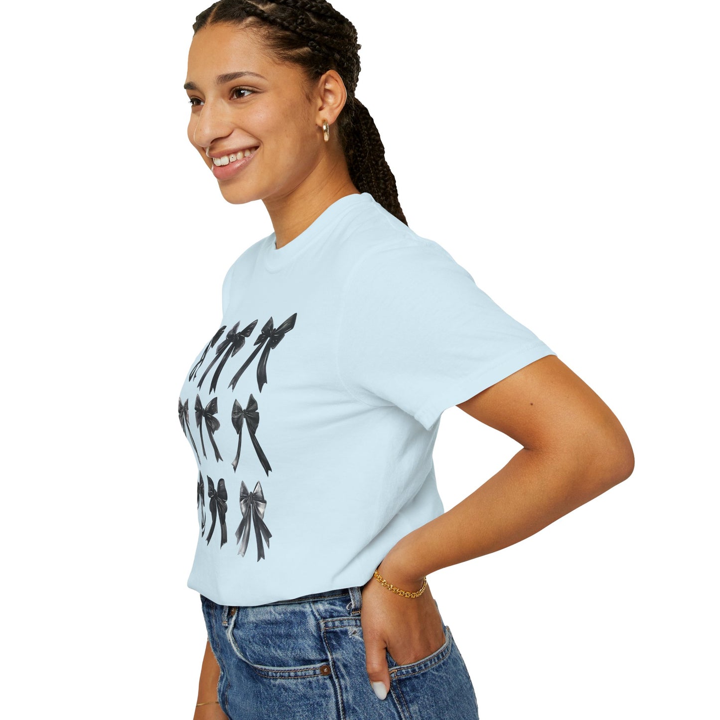 Black Bows Comfort Colors Tee