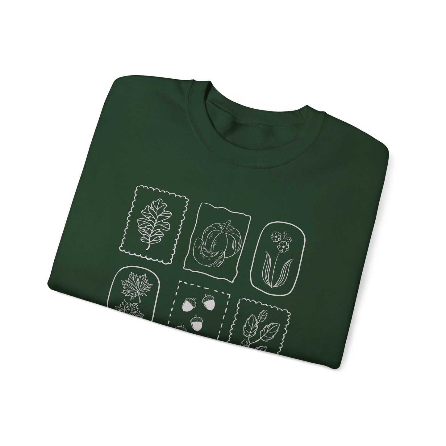 Fall Stamps Crewneck Sweatshirt
