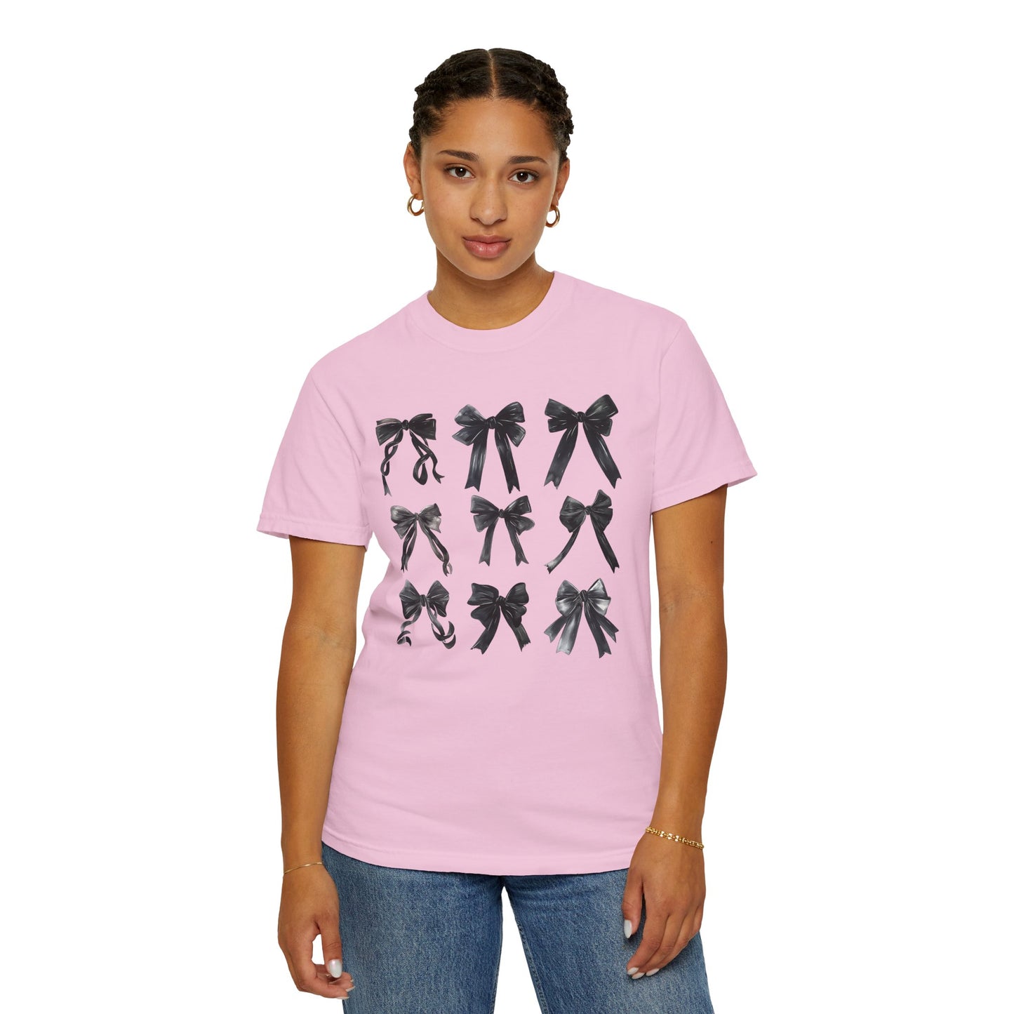 Black Bows Comfort Colors Tee