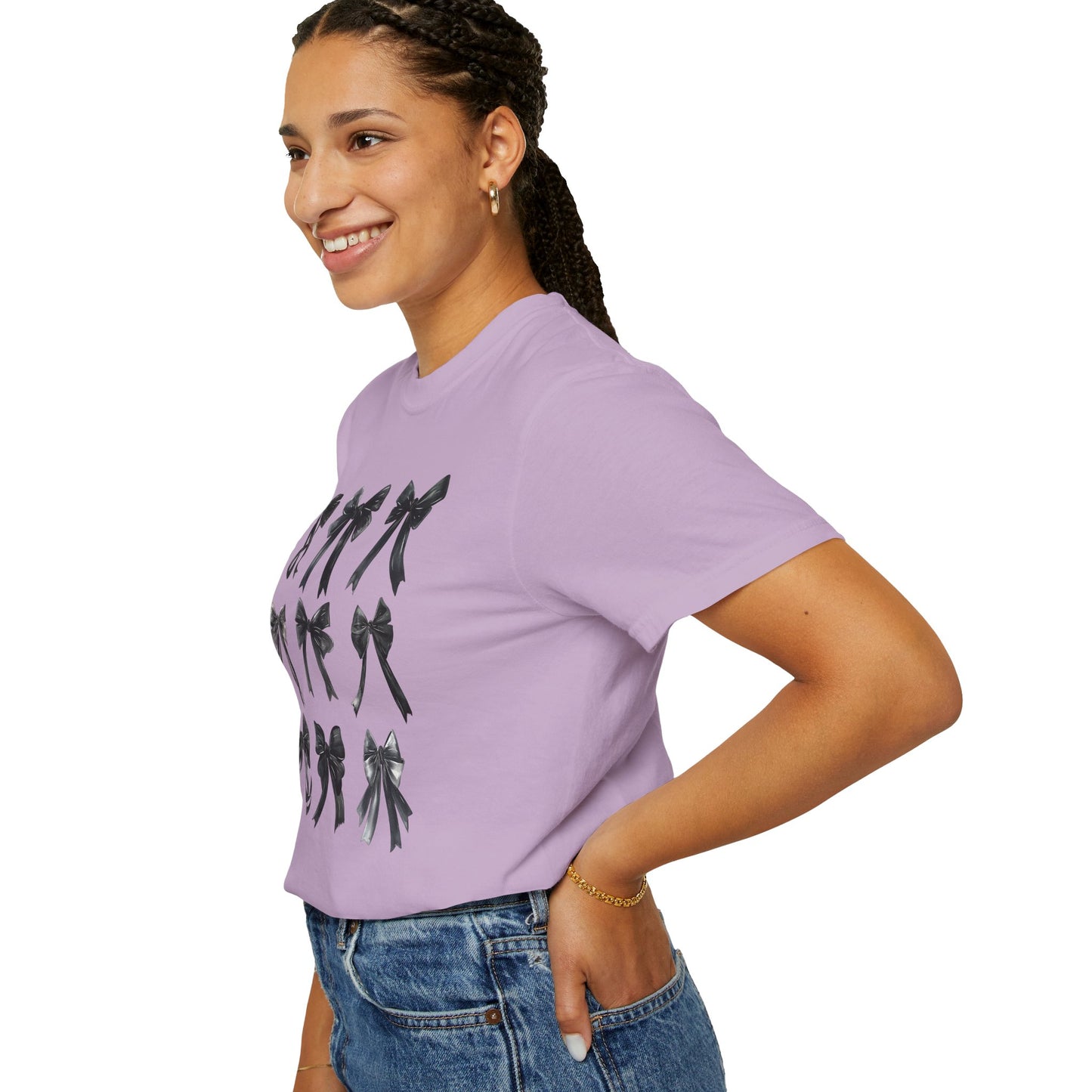 Black Bows Comfort Colors Tee