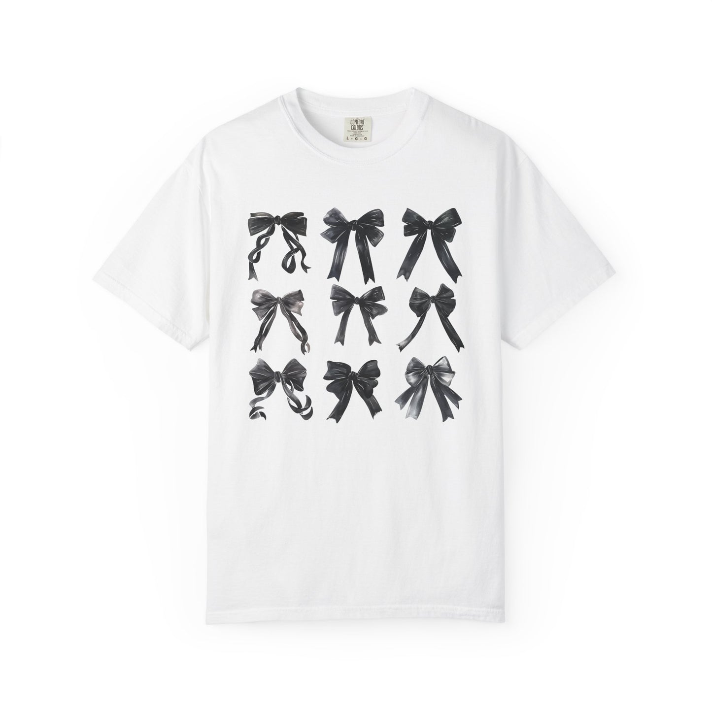 Black Bows Comfort Colors Tee