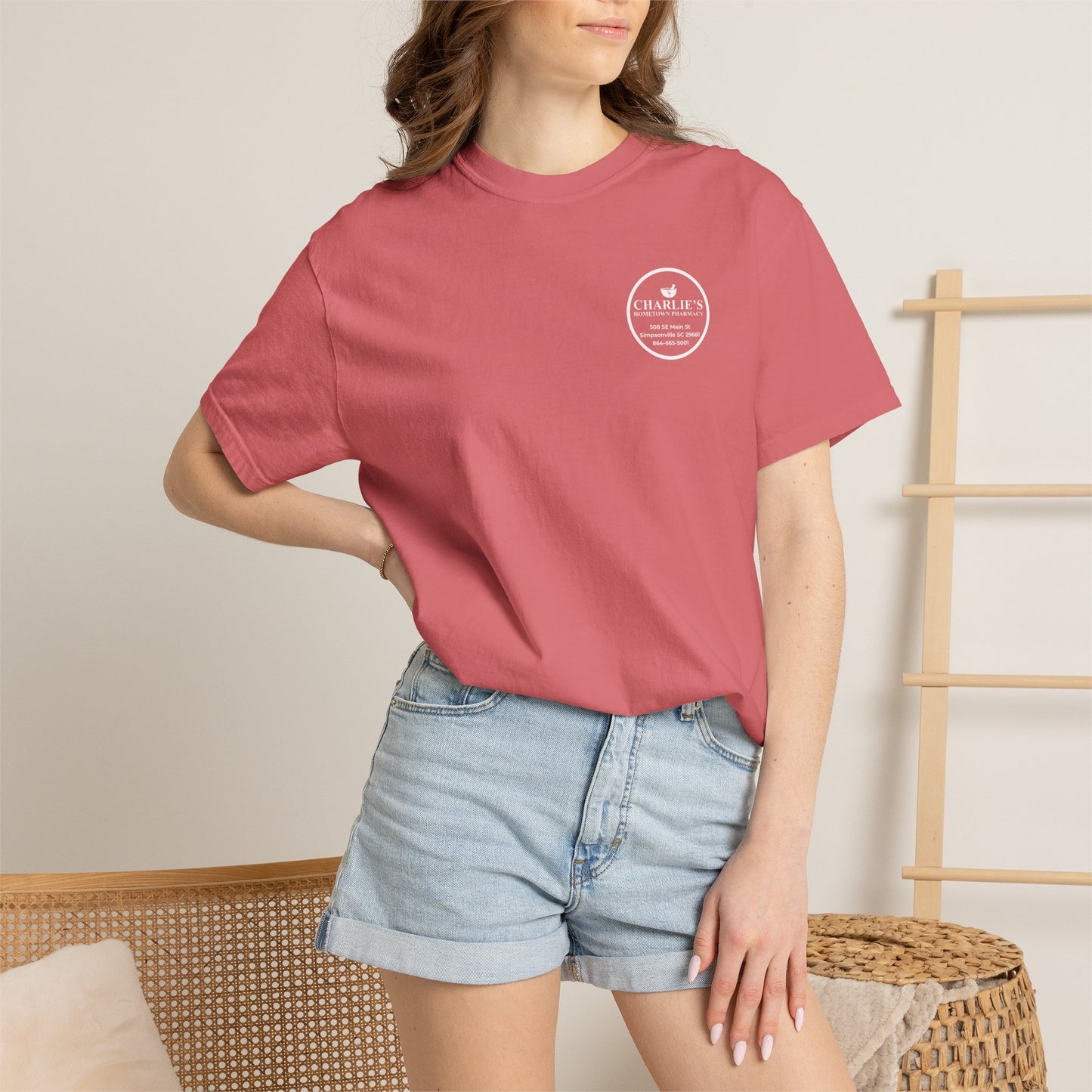 Pharmacy Logo T-Shirt — Charlie’s Hometown Pharmacy Logo Tee