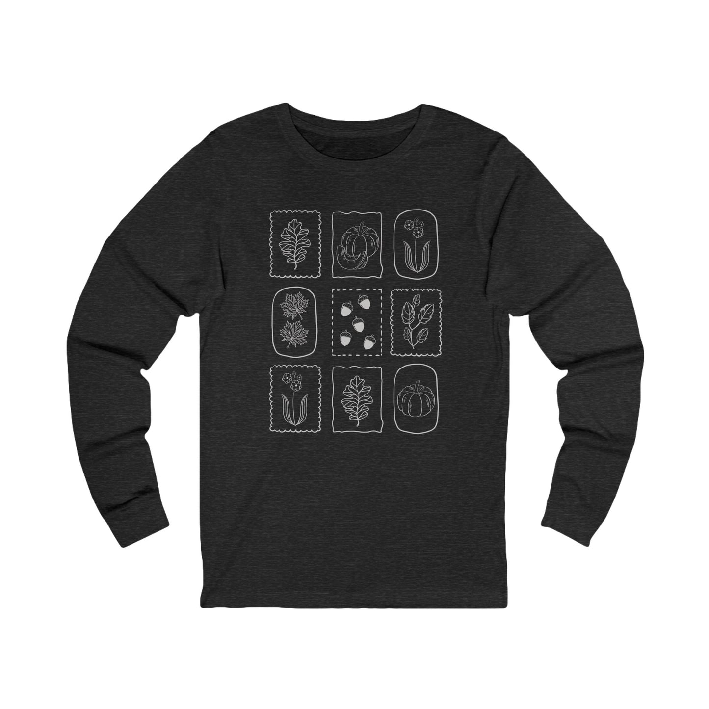 Fall Stamps Long-Sleeve Tee