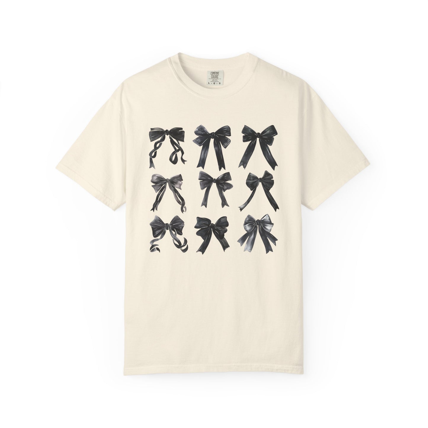 Black Bows Comfort Colors Tee