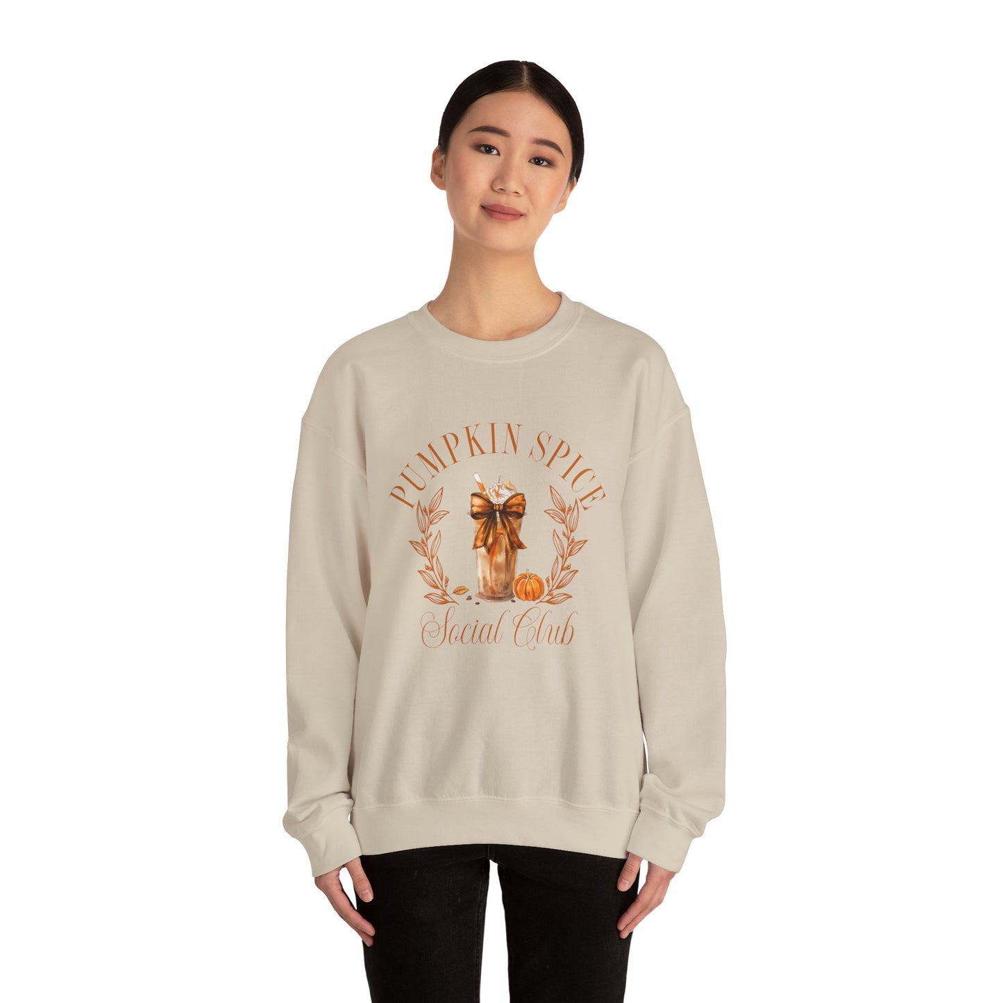 Pumpkin Spice Social Club Crewneck Sweatshirt