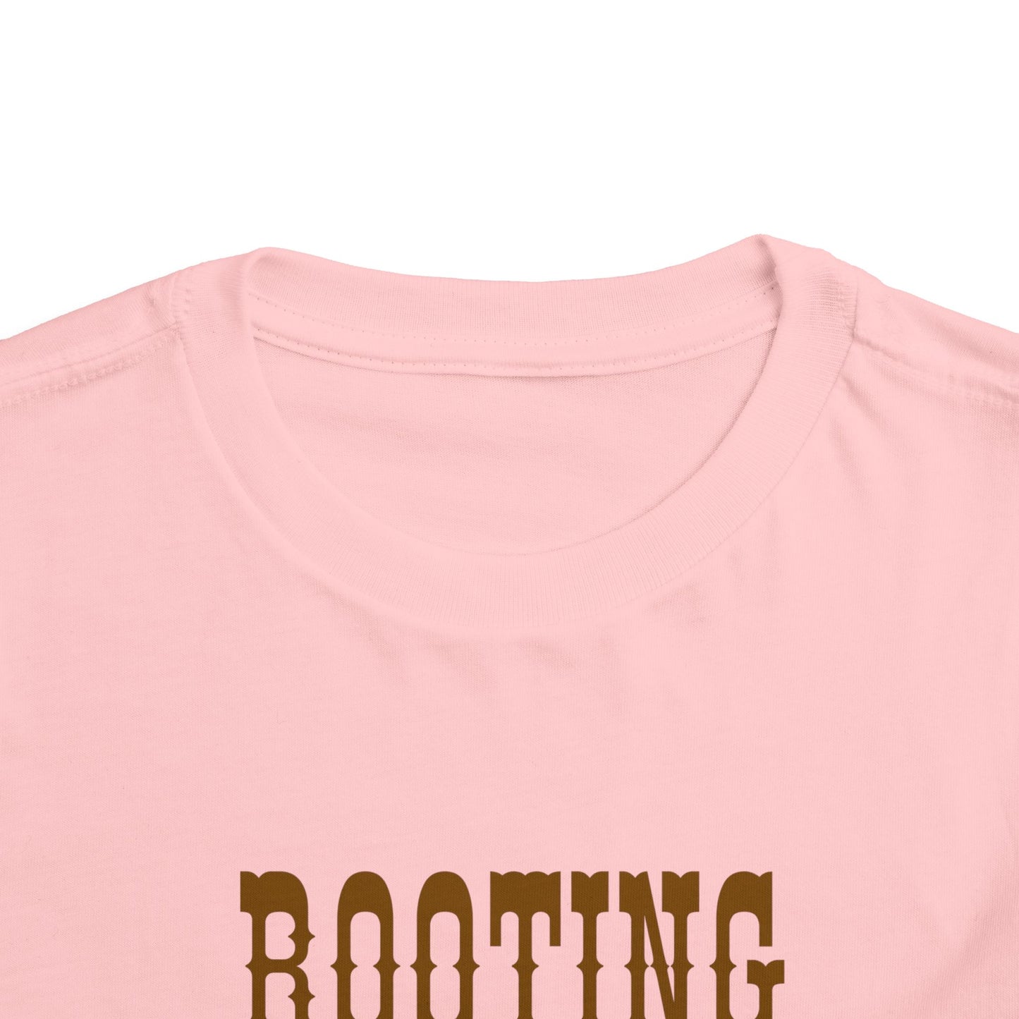 Toddler Tee - "Rooting and Most Definitely Tooting" Funny Baby Shirt