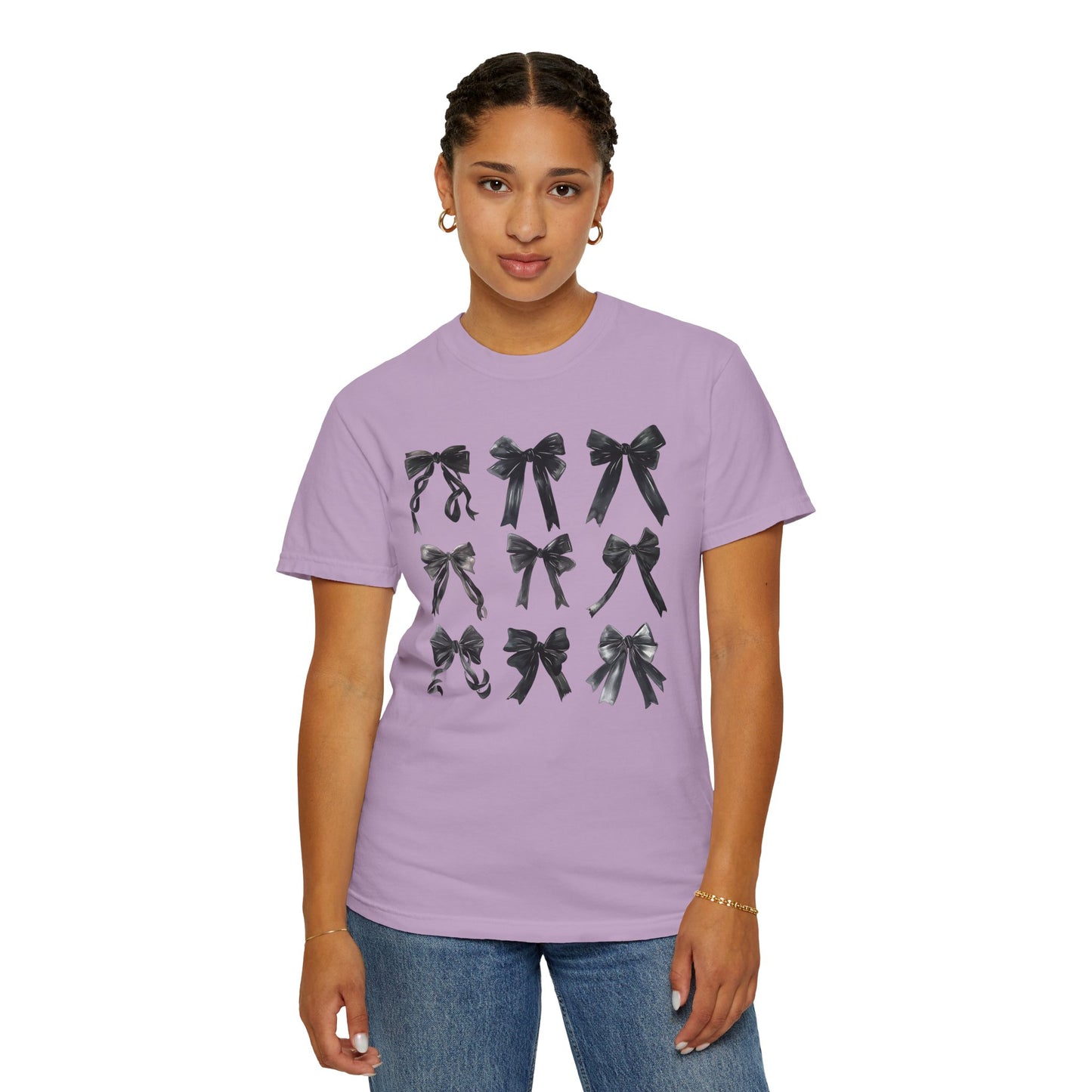 Black Bows Comfort Colors Tee