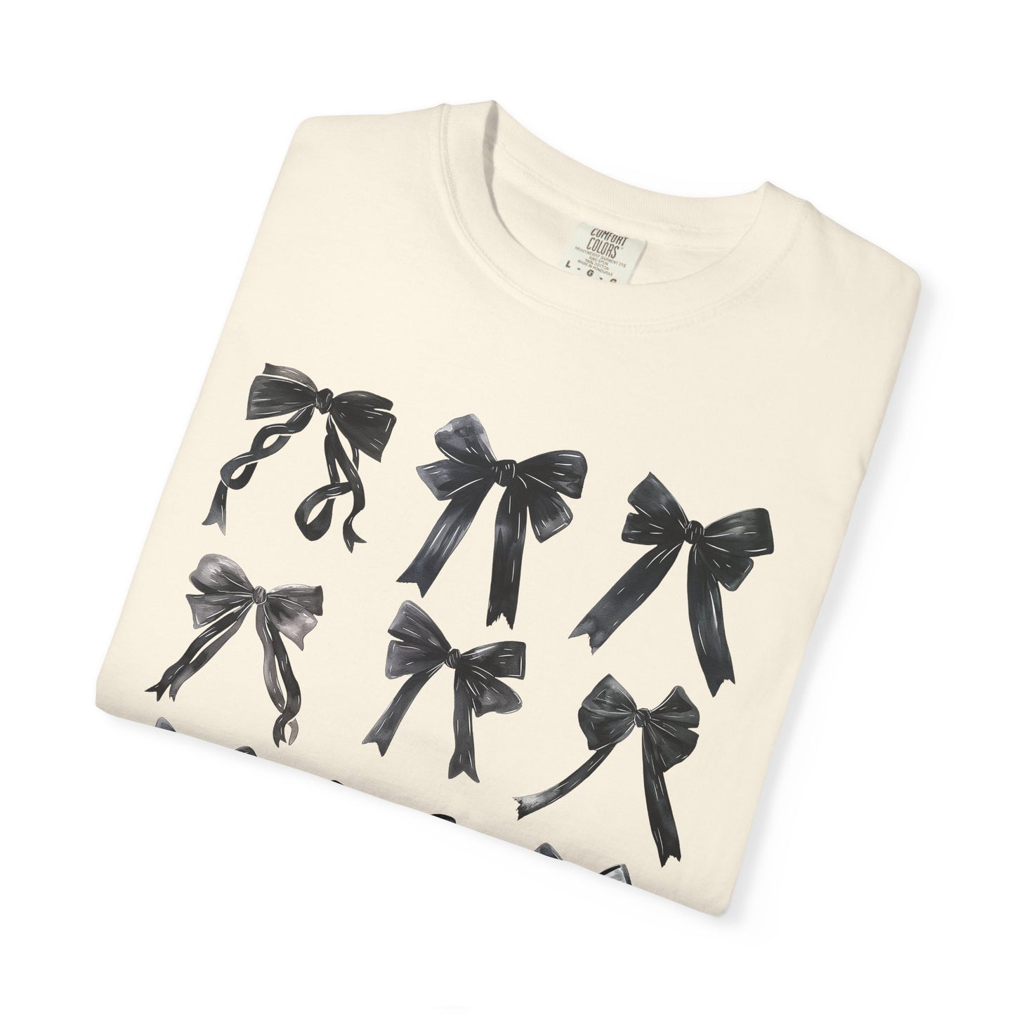Black Bows Comfort Colors Tee
