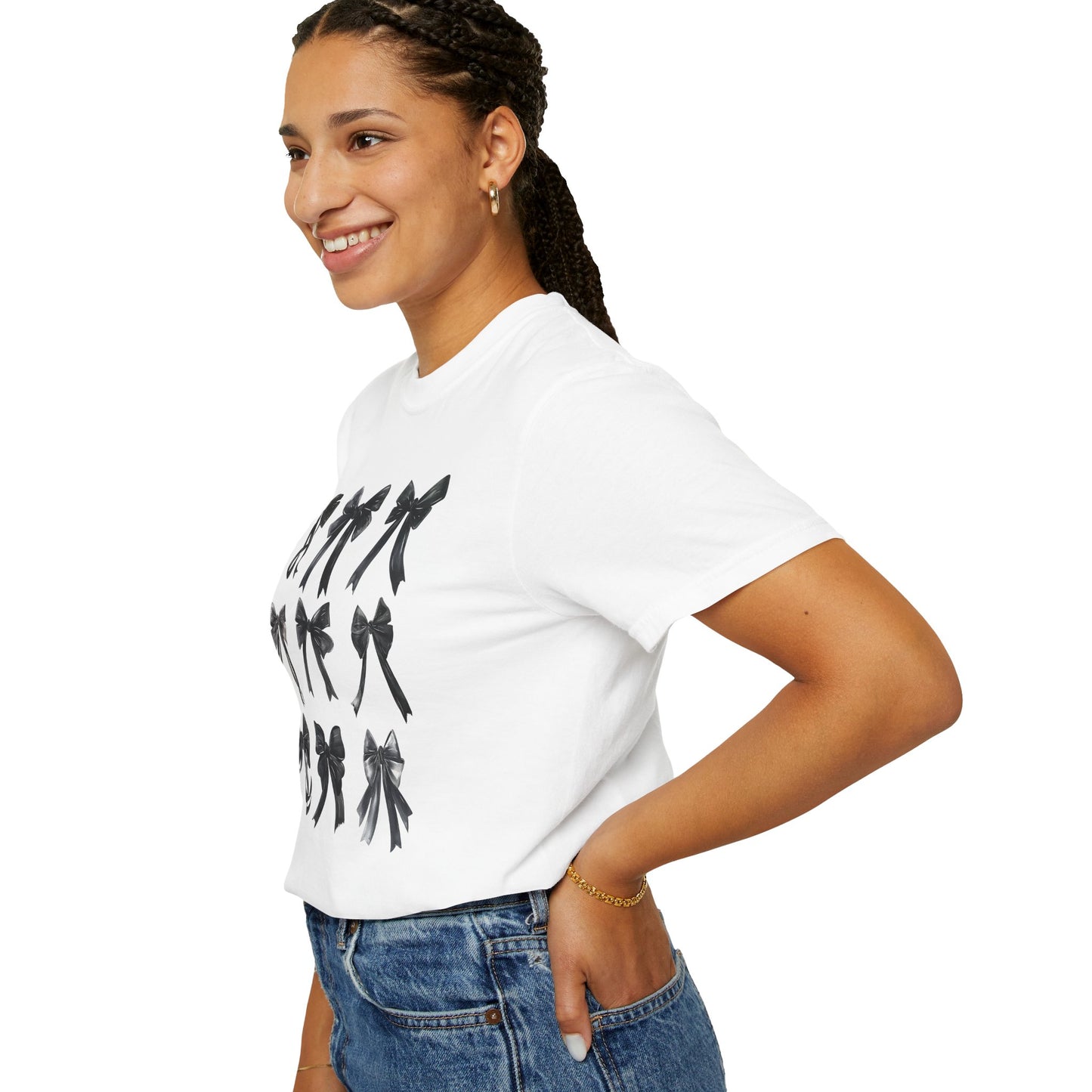 Black Bows Comfort Colors Tee