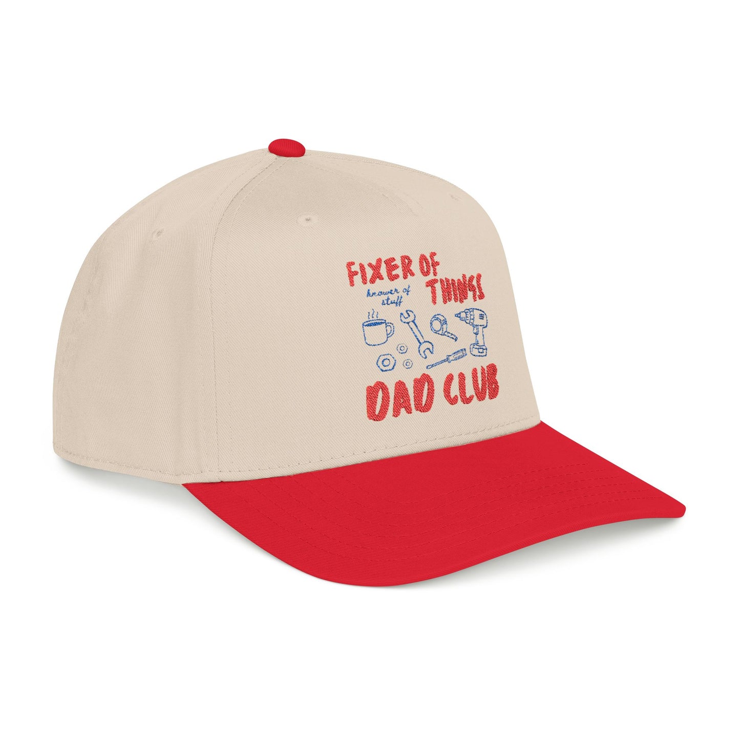 Dad "Fixer of Things" Mid Profile Baseball Cap