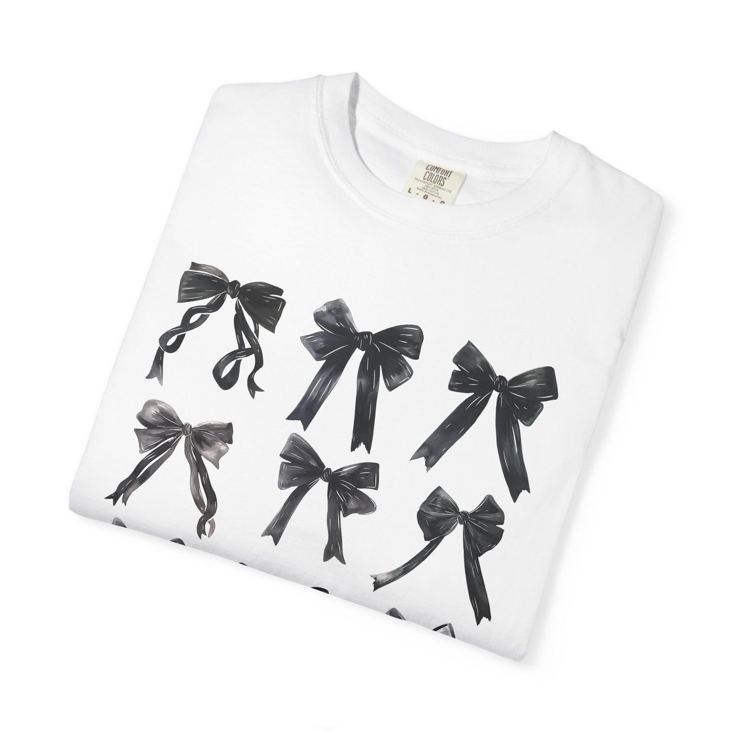 Black Bows Comfort Colors Tee
