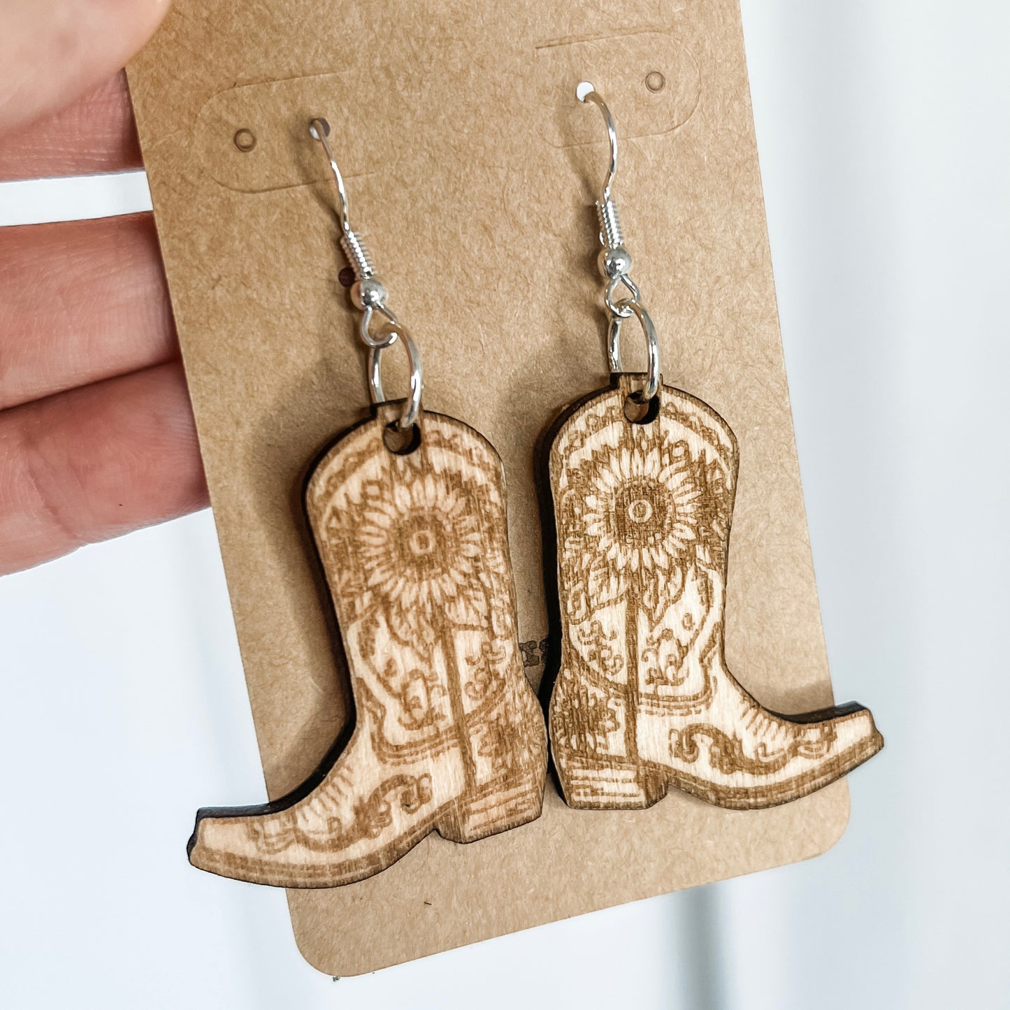 Floral Cowgirl Boot Dangles