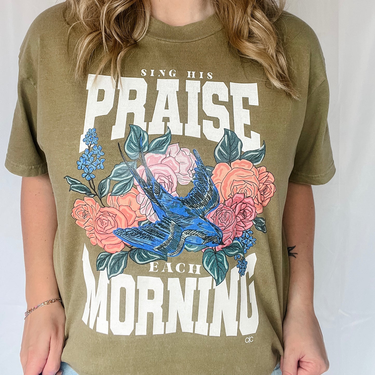 Sing His Praise Each Morning Tee