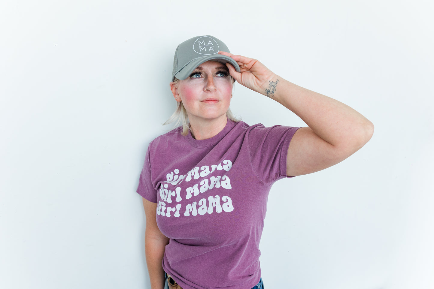 Circle Mama Trucker Hat