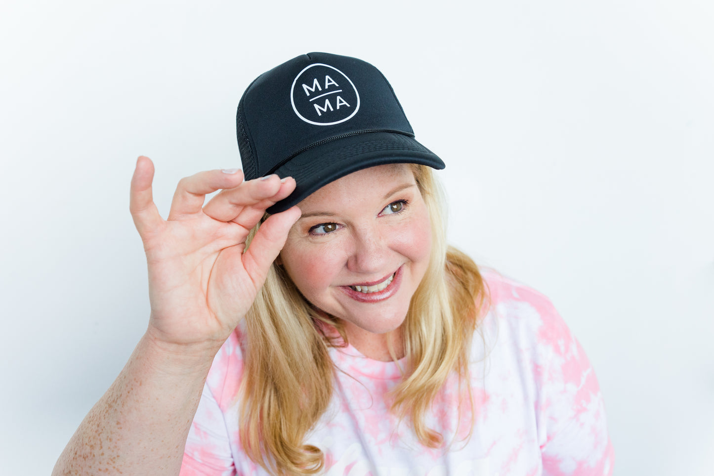 Circle Mama Trucker Hat