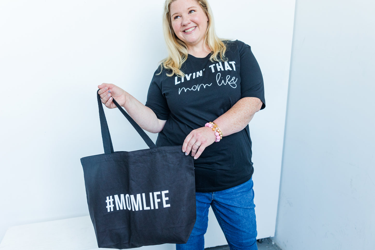 #MOMLIFE tote bag