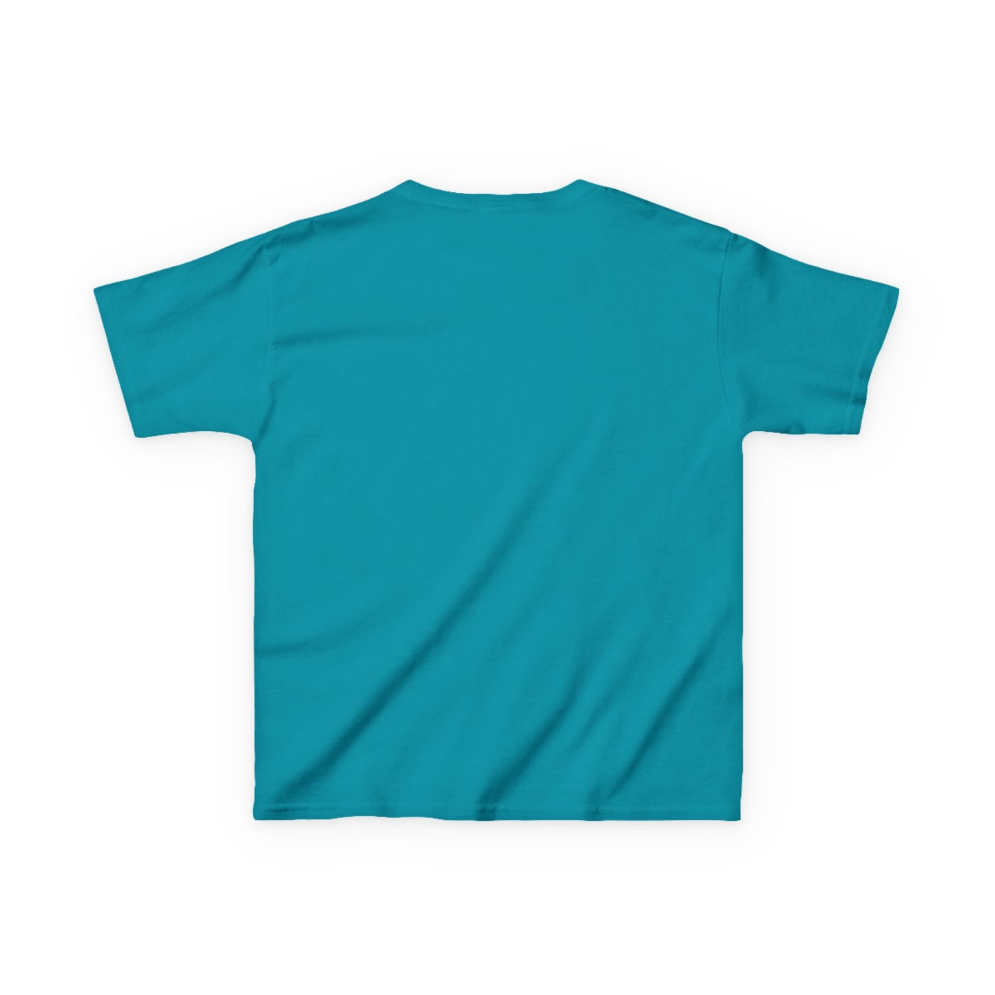 Kids Ghost Stamp Tee — Cute Pastel Halloween Graphic Shirt