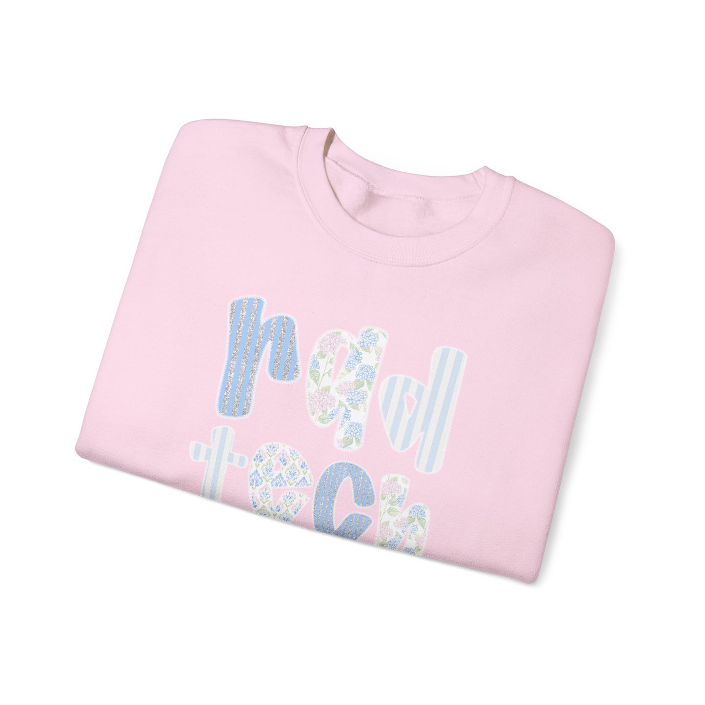 Rad Tech Crewneck Sweatshirt — Pastel Floral