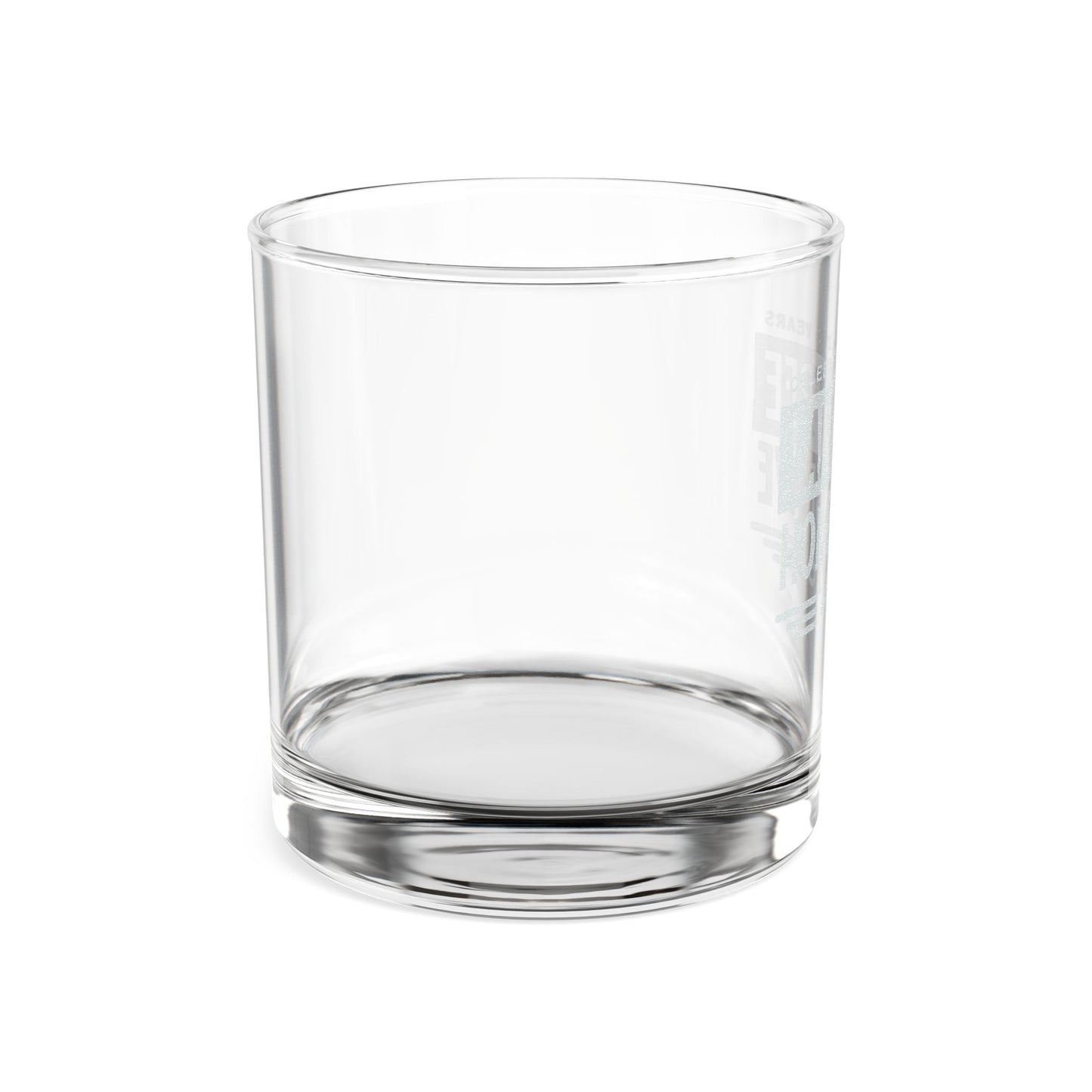 Engraved "Land of the Free, Home of the Brave" 10.5oz Whiskey Glass
