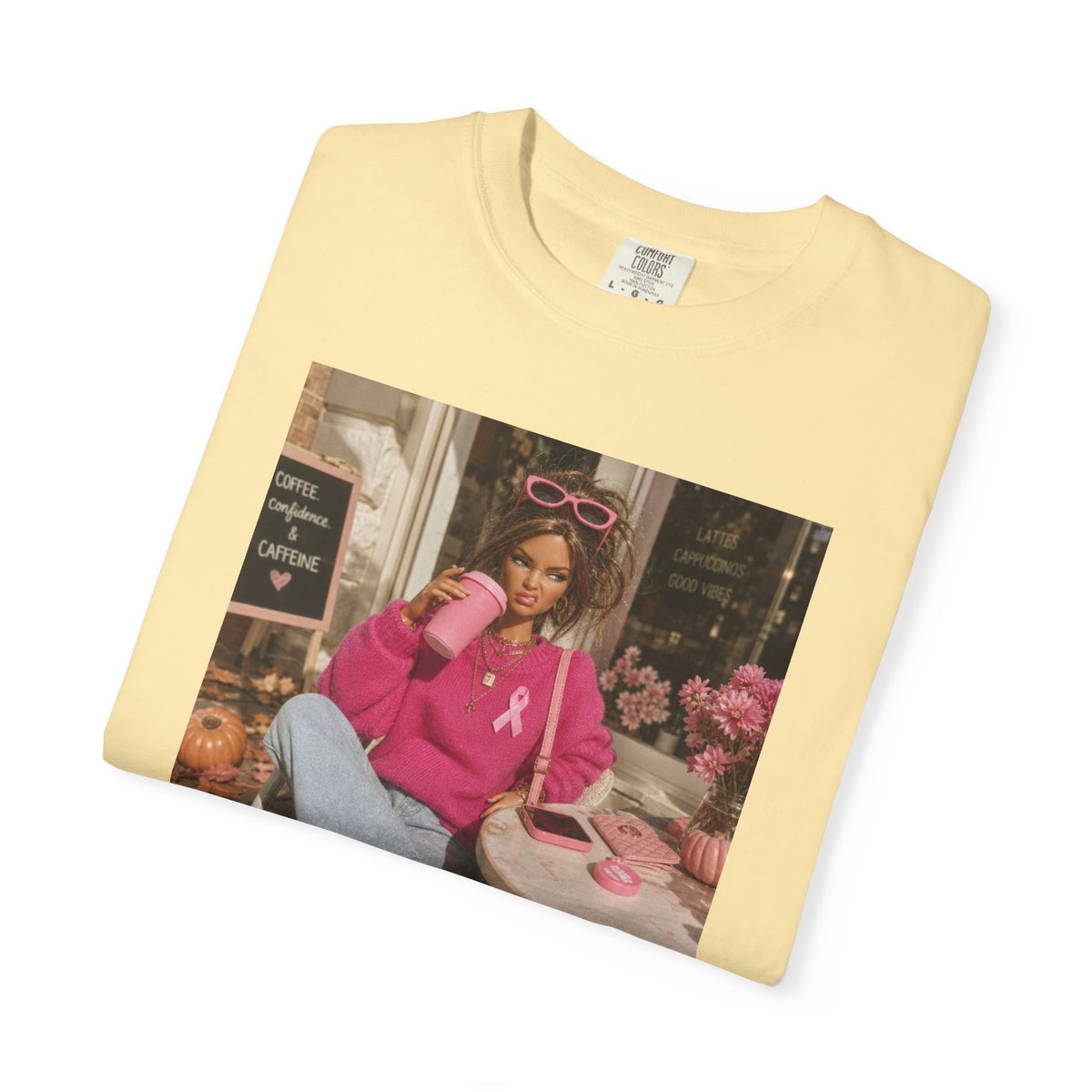 Breast Cancer Awareness T-Shirt — "Check Your Boobs, Babe" Retro Pink Ribbon Tee