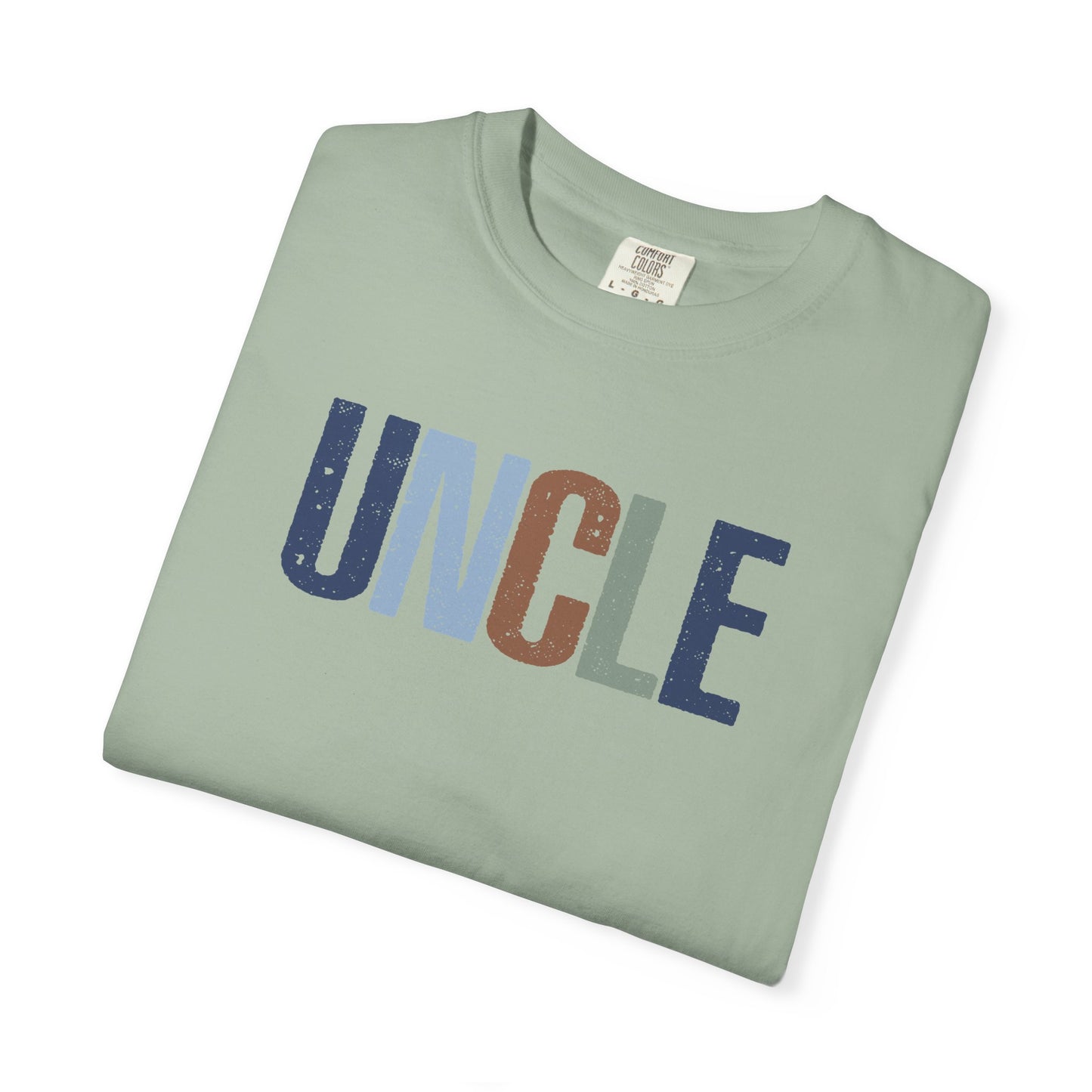 Uncle Graphic T-Shirt — Vintage Americana Lettering Tee for Dads & Family Gifts