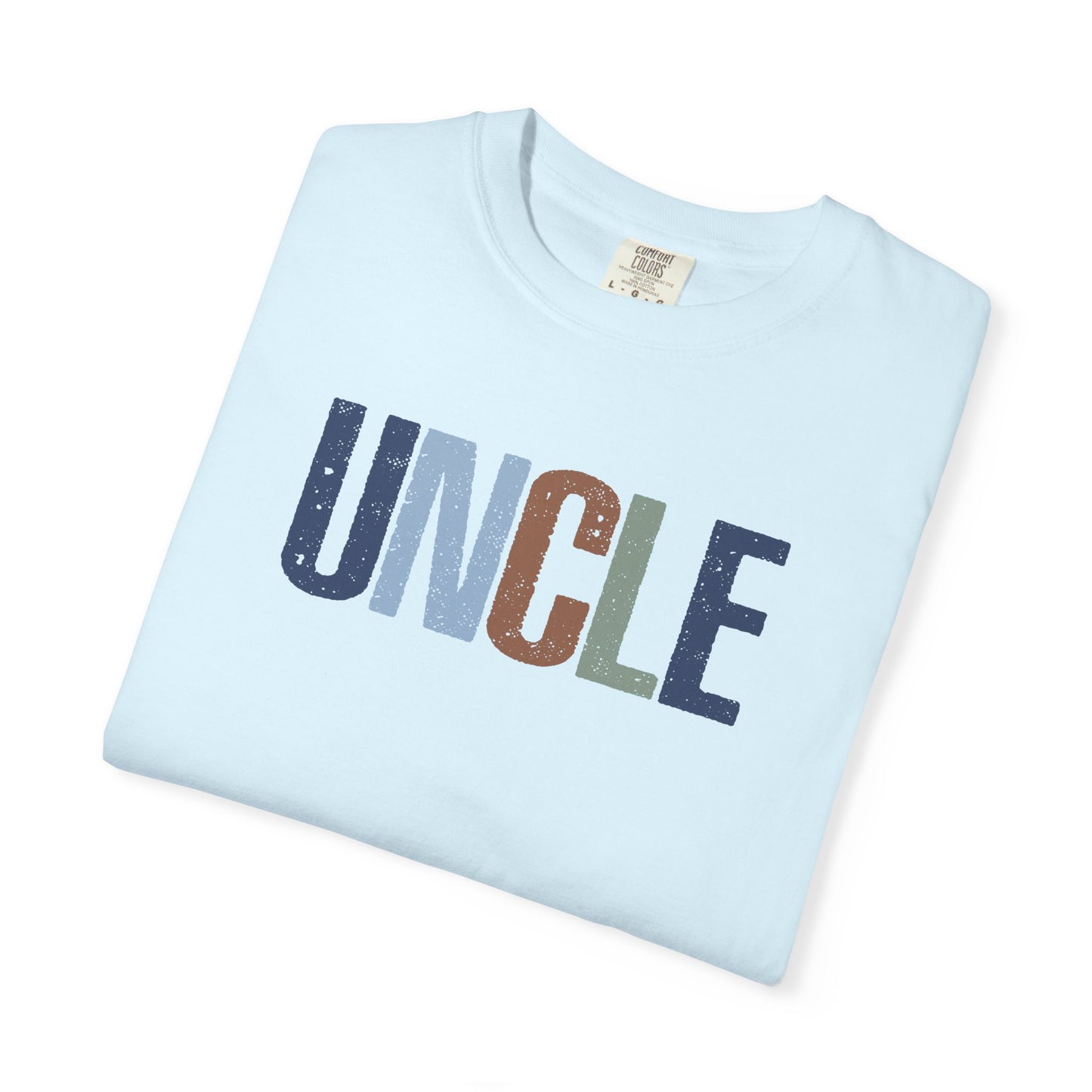 Uncle Graphic T-Shirt — Vintage Americana Lettering Tee for Dads & Family Gifts