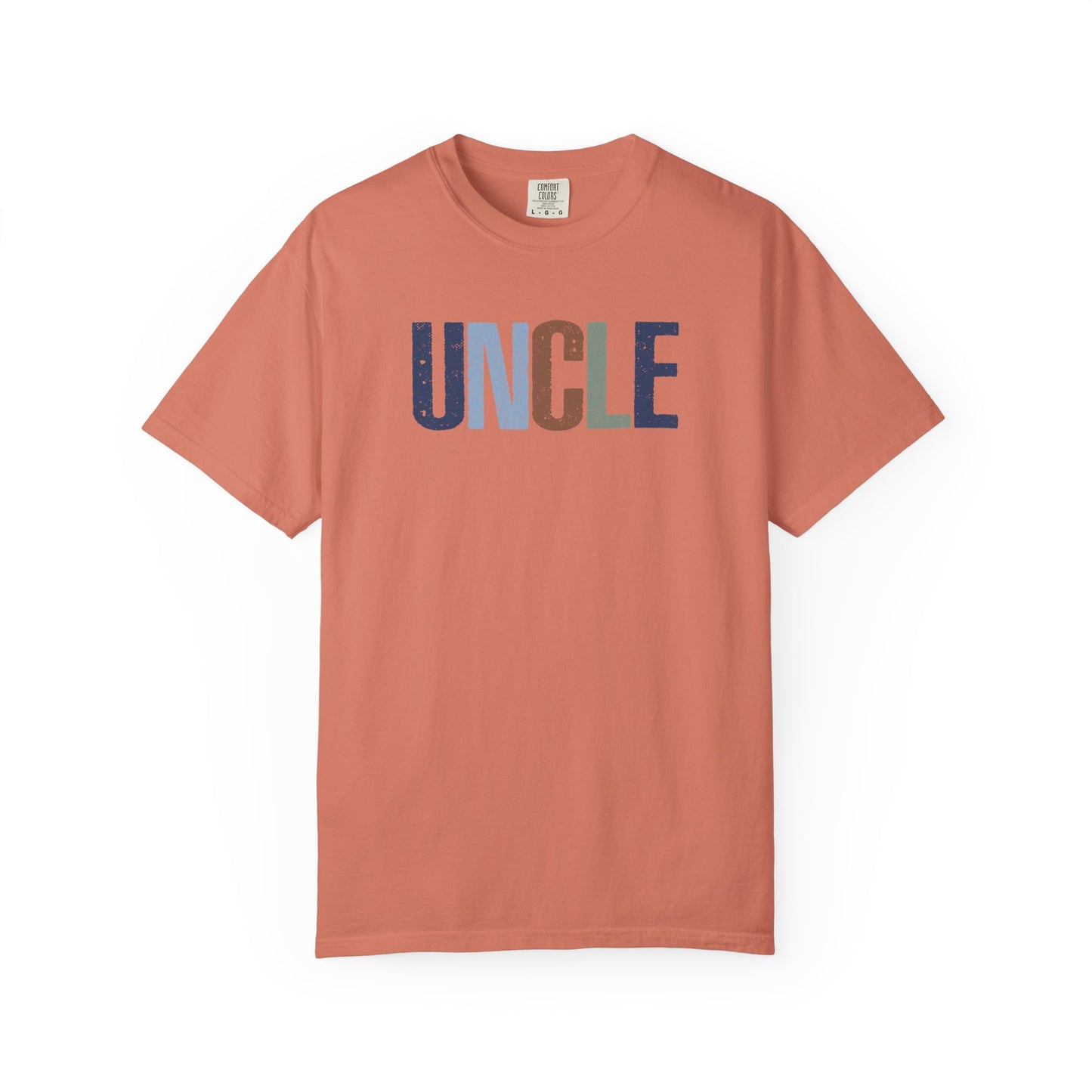 Uncle Graphic T-Shirt — Vintage Americana Lettering Tee for Dads & Family Gifts