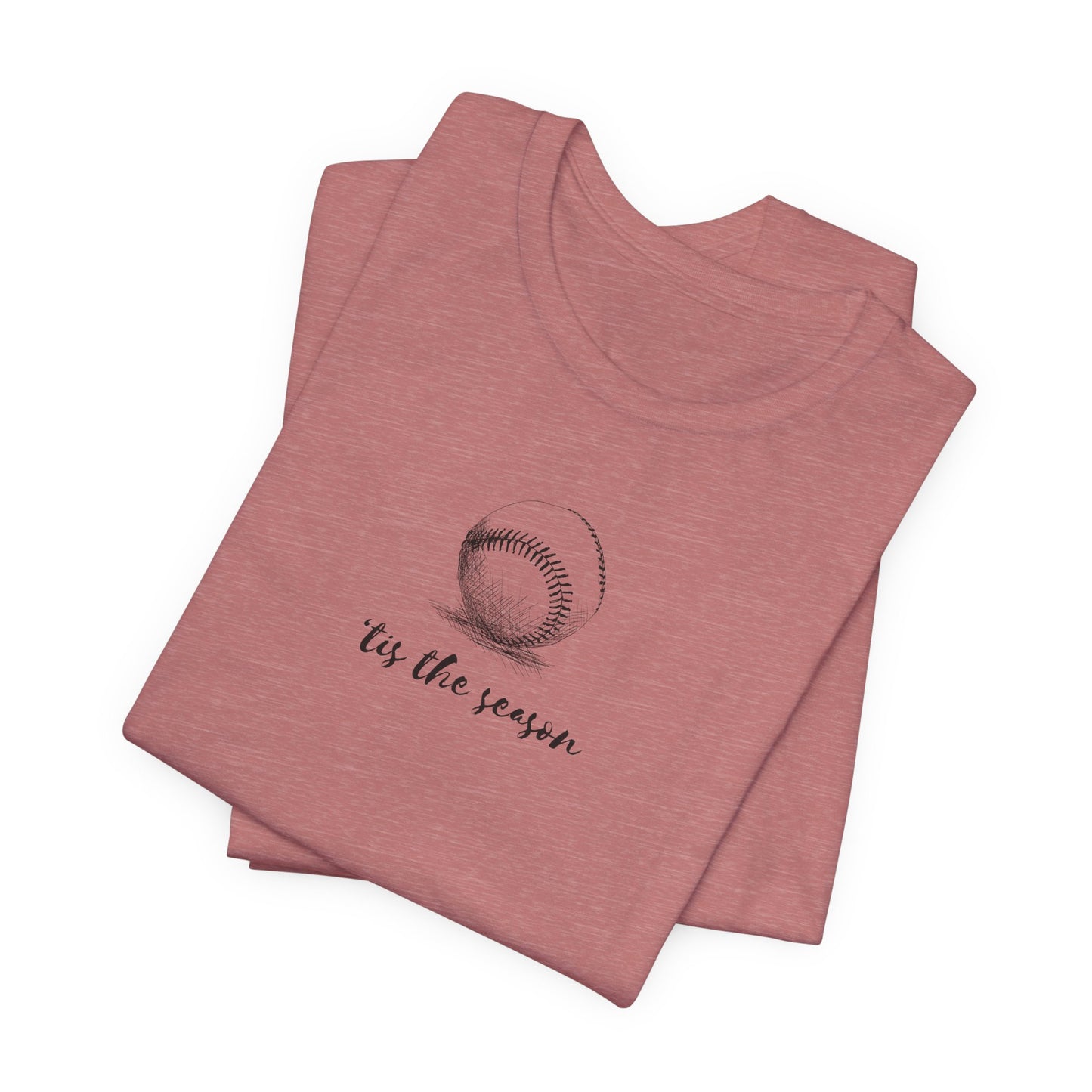 T-Shirt — 'Tis the Season' Minimal Baseball Tee