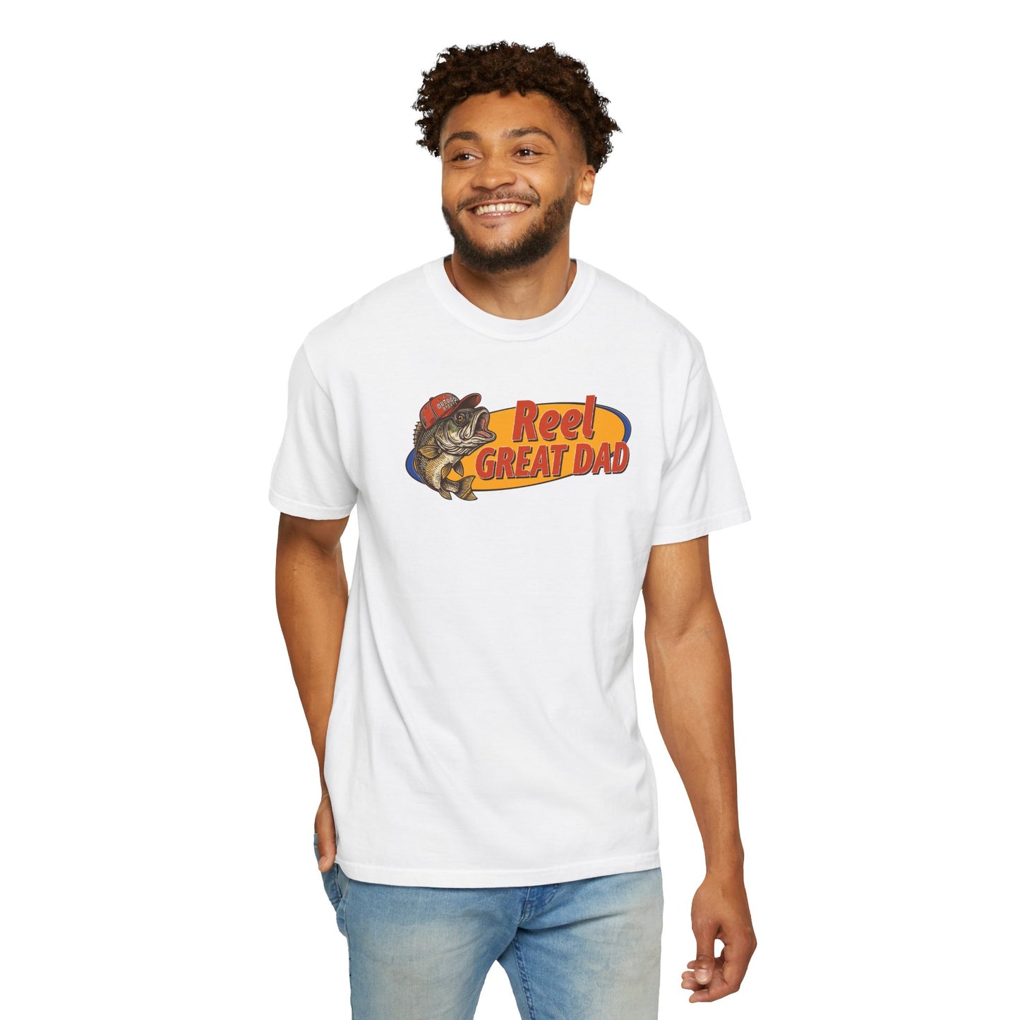 Reel Great Dad T-Shirt – Fishing Dad Graphic Tee