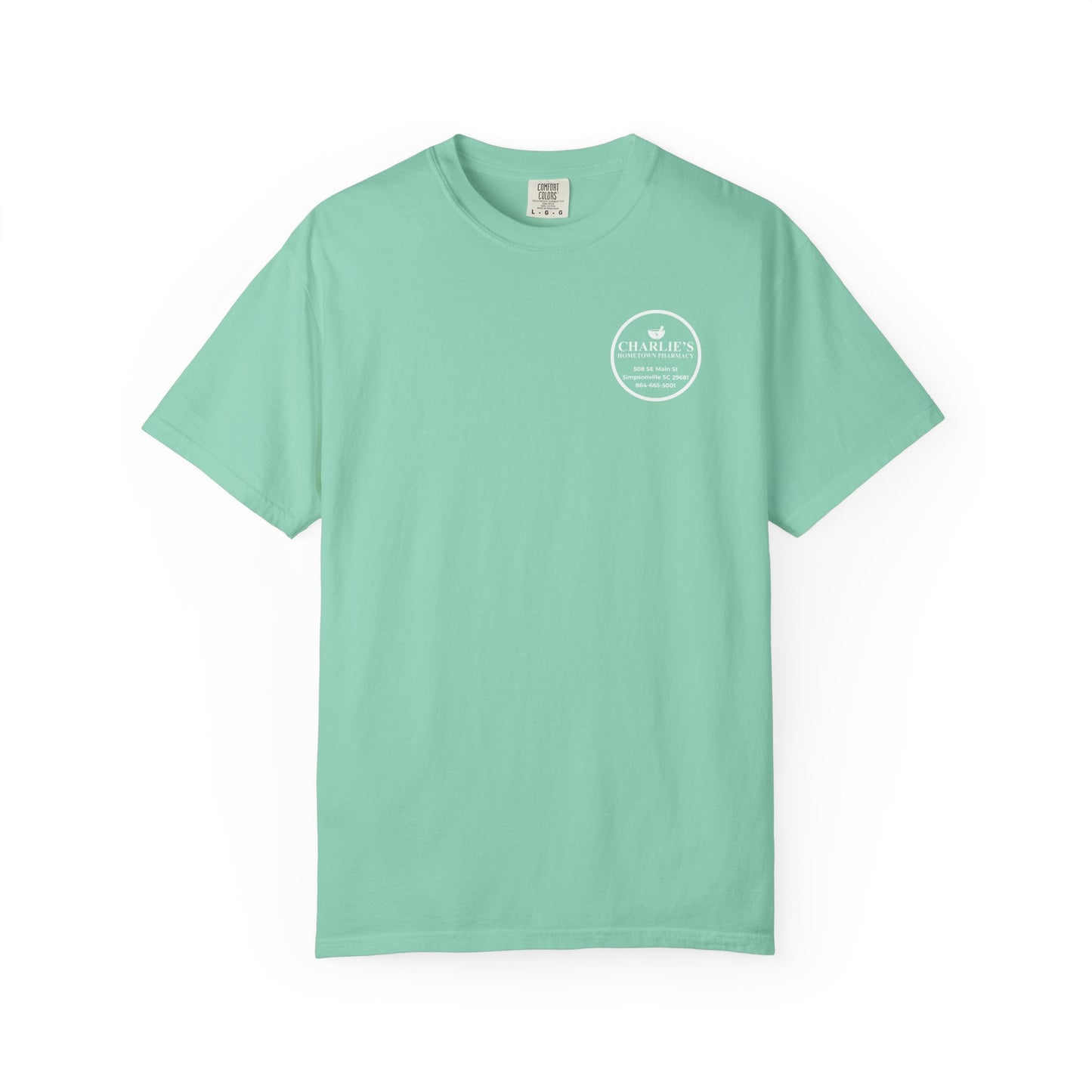 Pharmacy Logo T-Shirt — Charlie’s Hometown Pharmacy Logo Tee