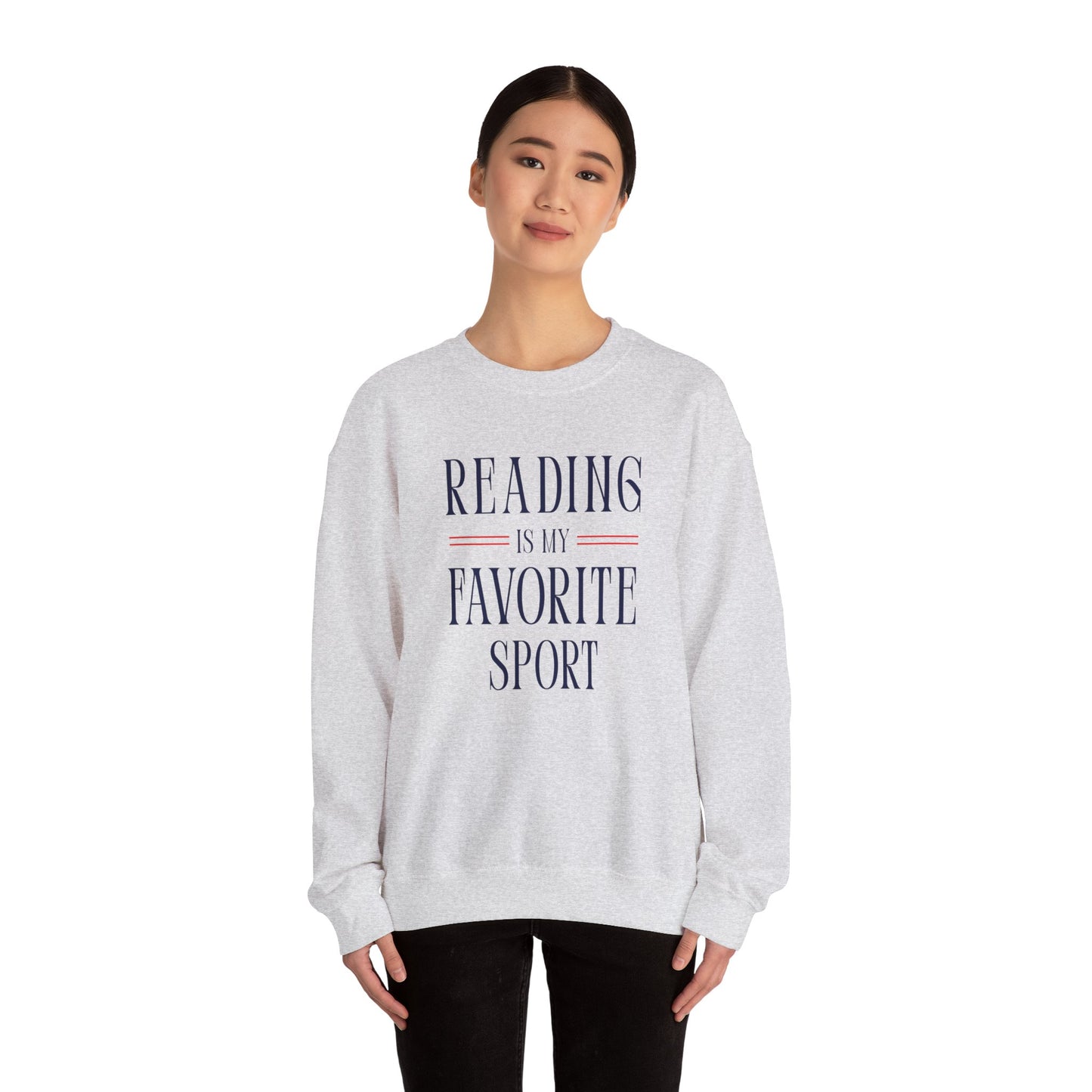 'Reading Is My Favorite Sport' Sweatshirt