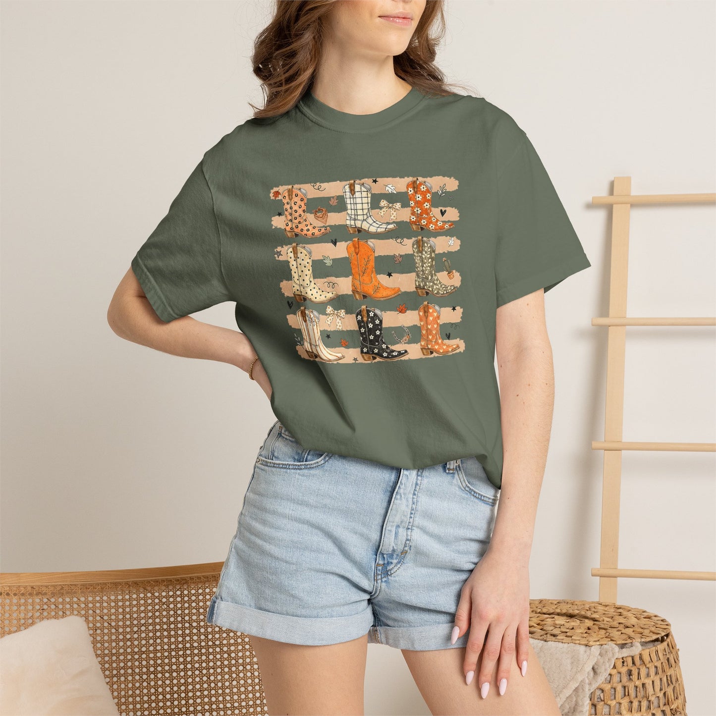 Playful Fall Boots T-Shirt