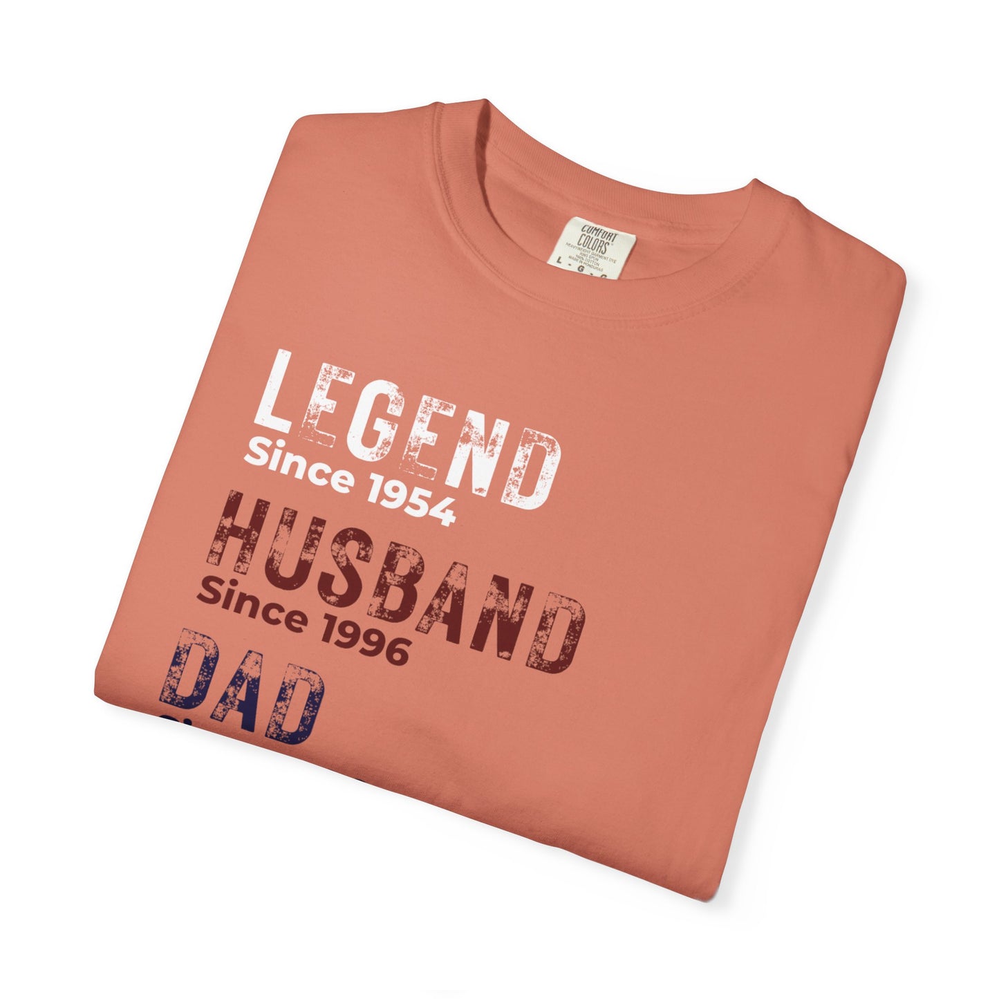 CUSTOM Legend, Husband, Dad T-Shirt — Vintage Tribute Tee