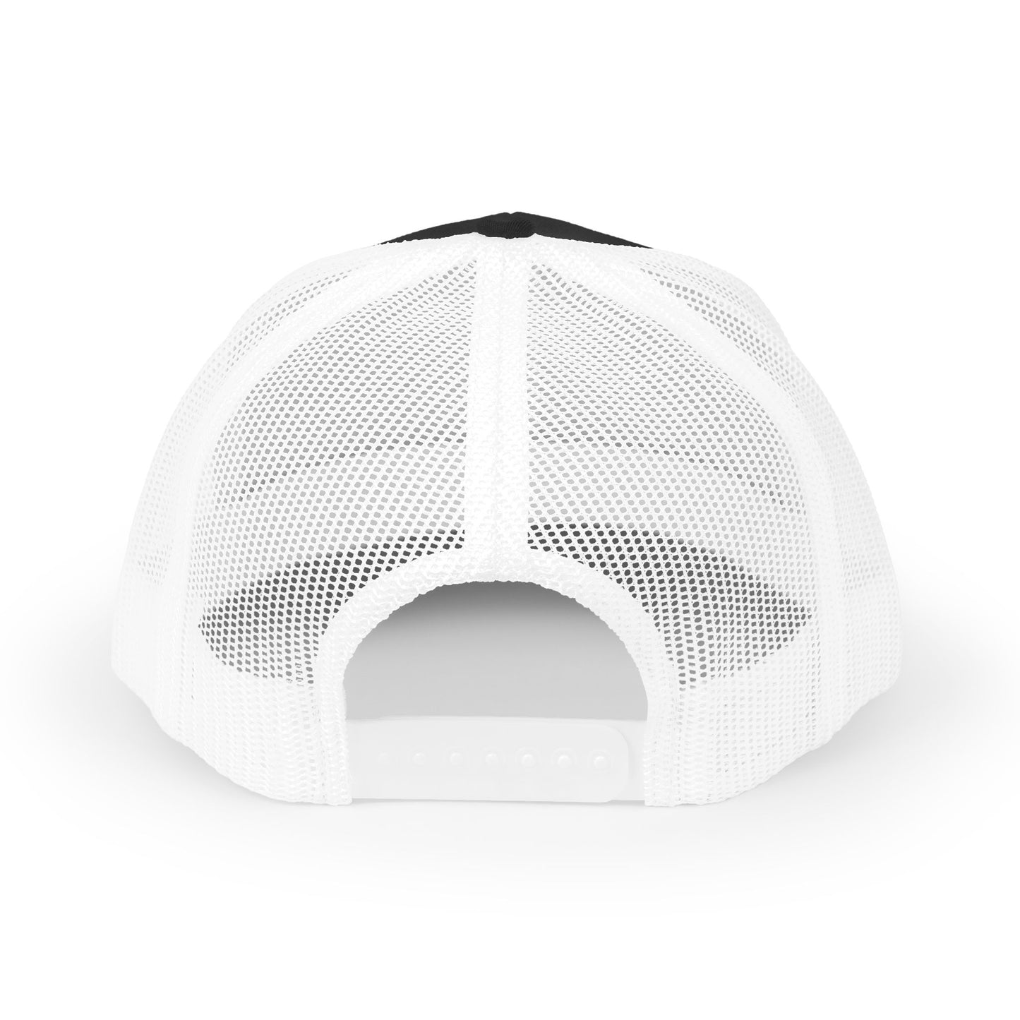 Landon's Retro Hunting Trucker Hat — "On The Hunt" Dog & Antlers Mesh Cap
