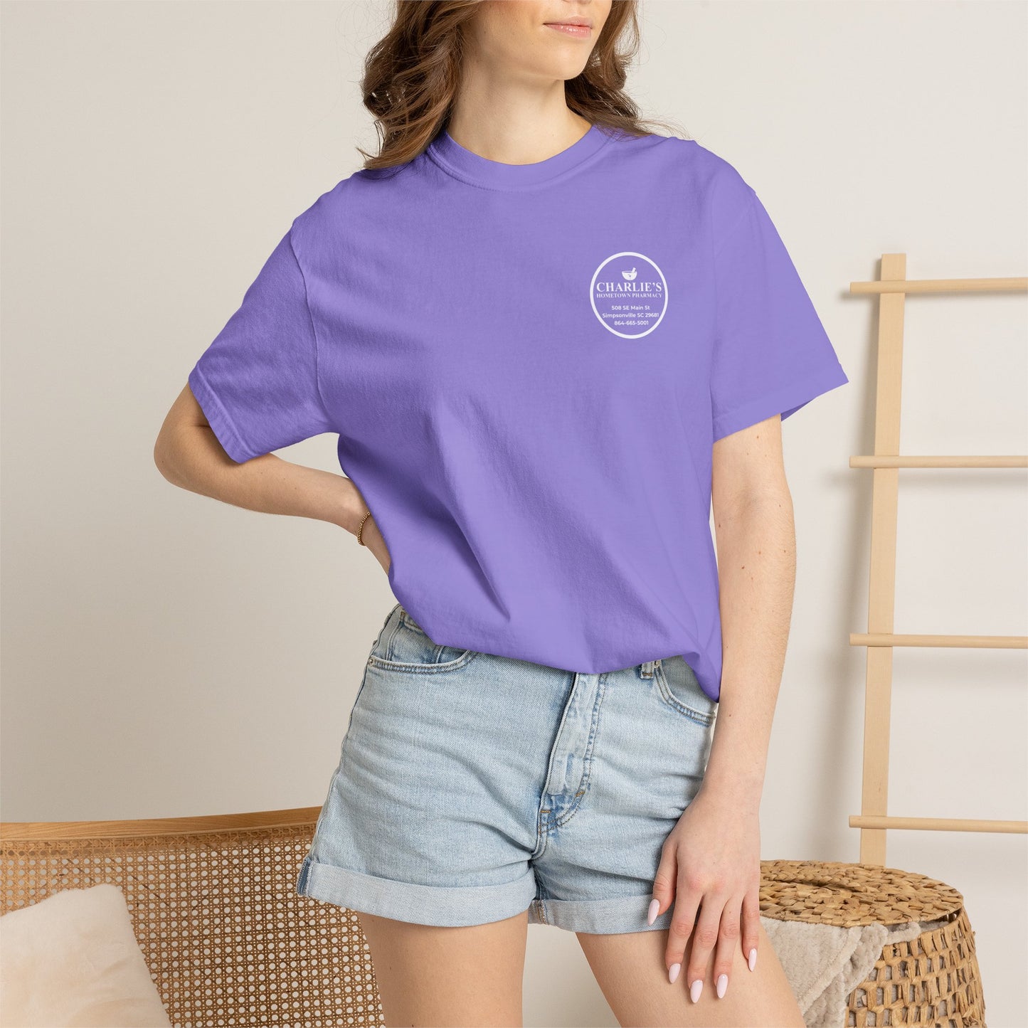 Pharmacy Logo T-Shirt — Charlie’s Hometown Pharmacy Logo Tee