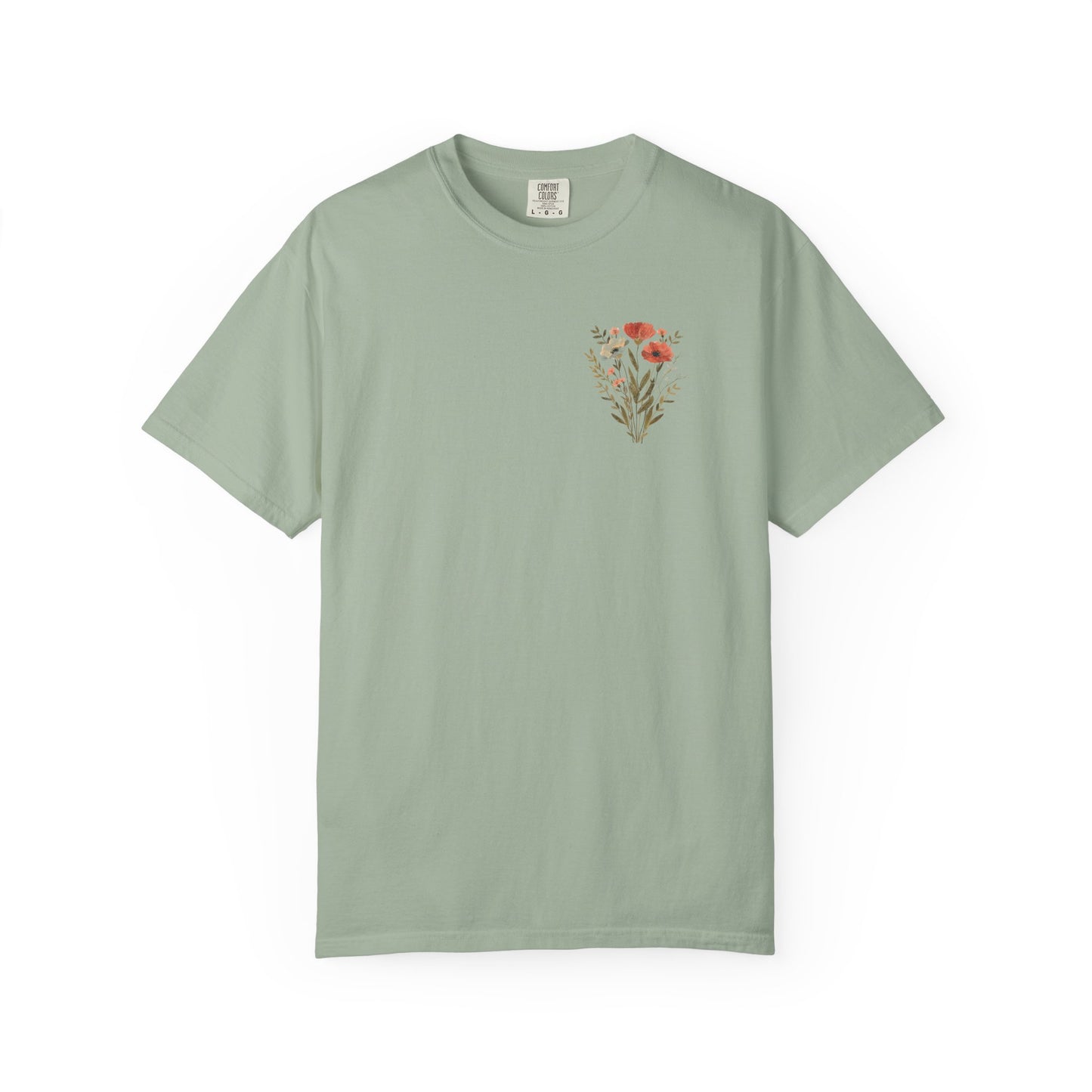 Praise The Lord Floral T-Shirt — Psalm 150:6 Tee