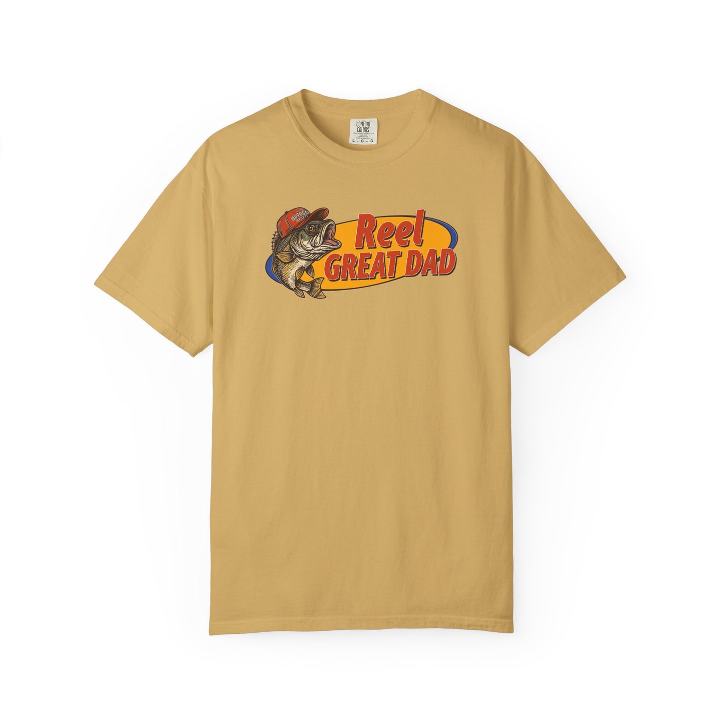 Reel Great Dad T-Shirt – Fishing Dad Graphic Tee