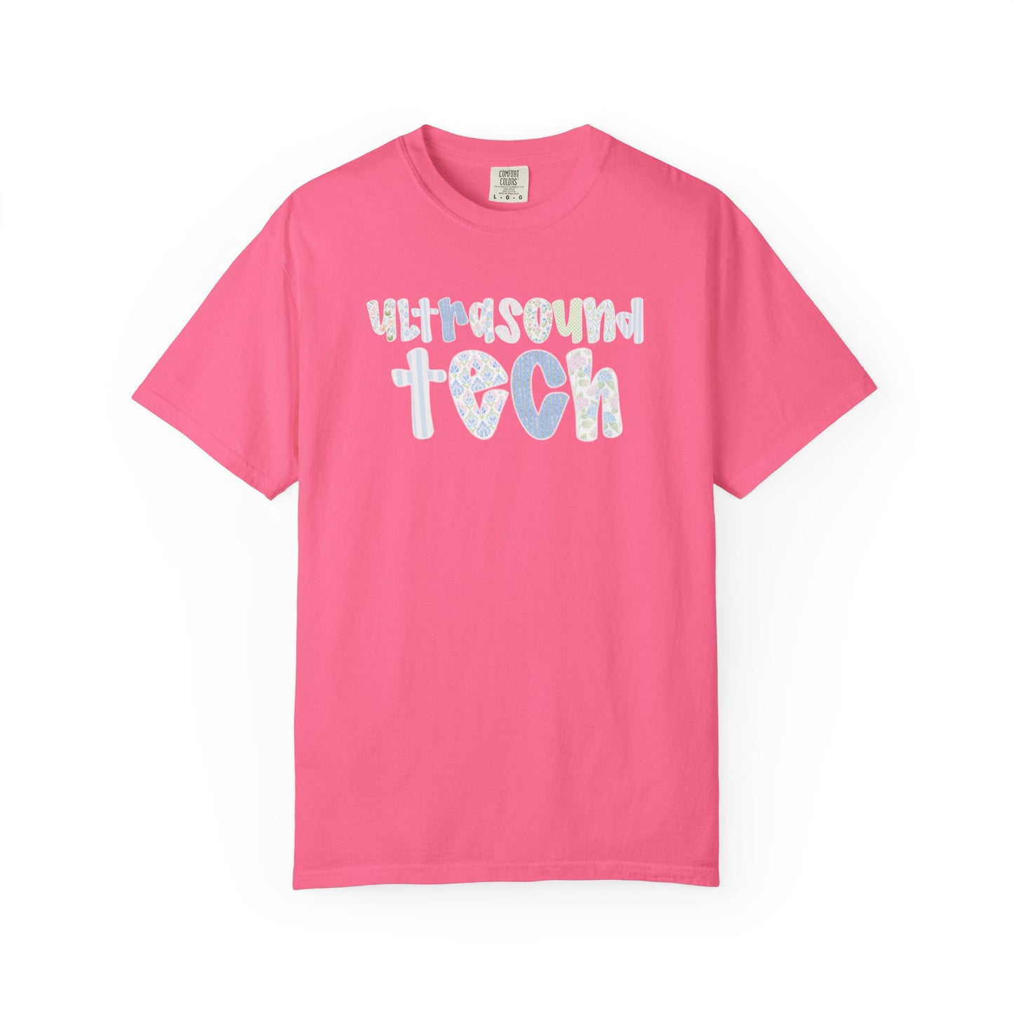 Ultrasound Tech T-Shirt — Cute Pastel Medical Sonographer Tee