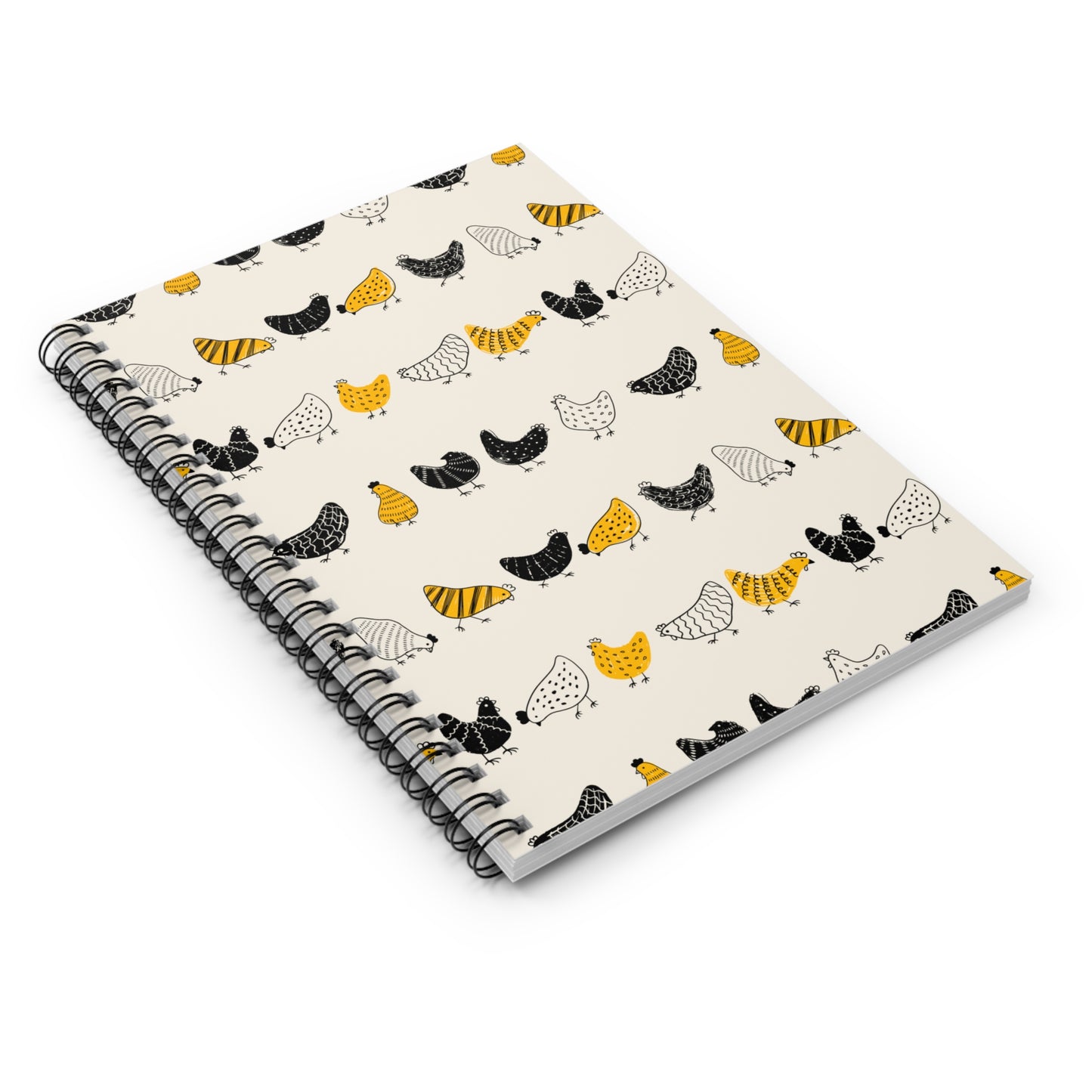 Chickens Spiral Notebook