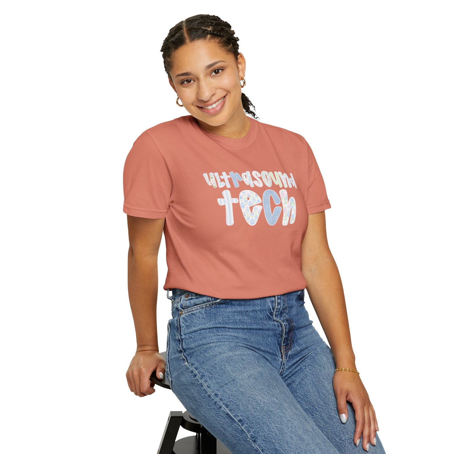 Ultrasound Tech T-Shirt — Cute Pastel Medical Sonographer Tee