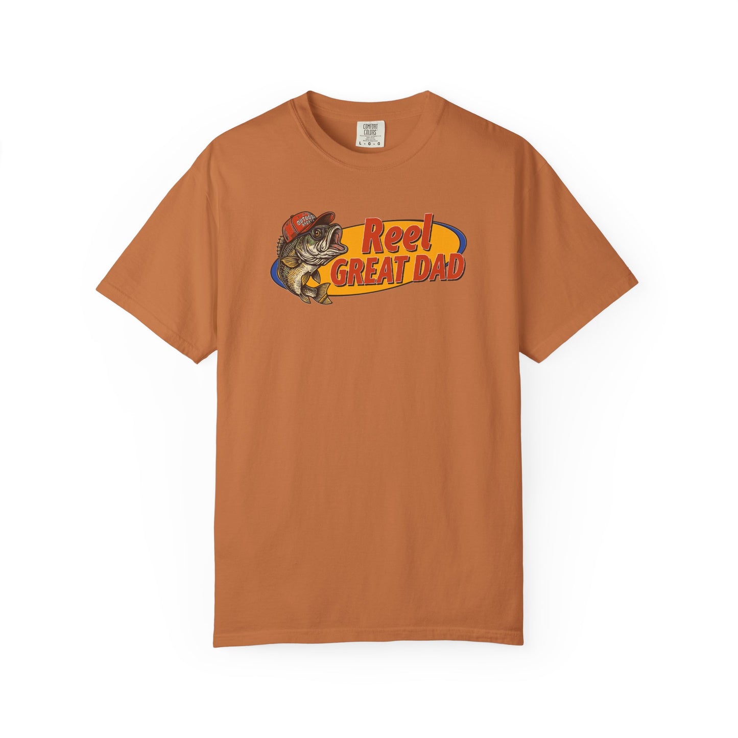 Reel Great Dad T-Shirt – Fishing Dad Graphic Tee