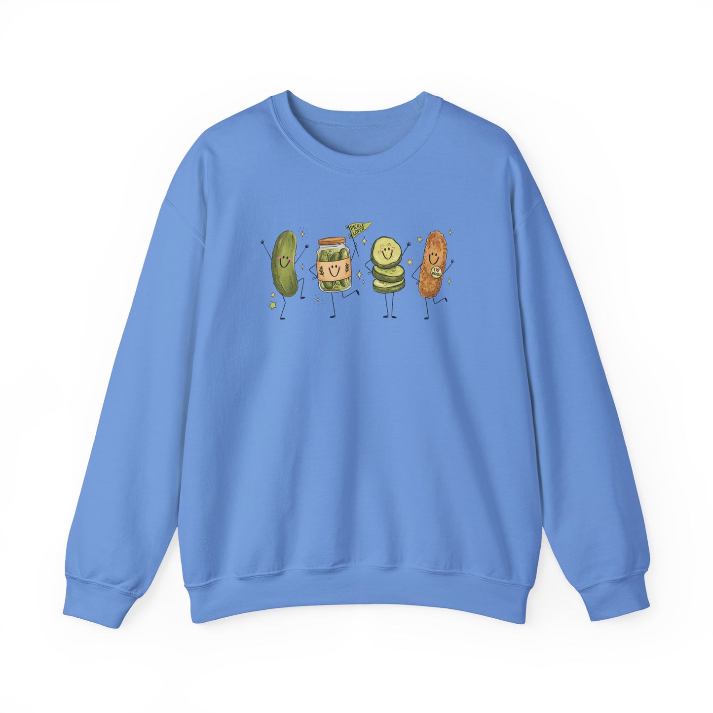 Pickle Friends Crewneck Sweatshirt — Pickle Lover Graphic