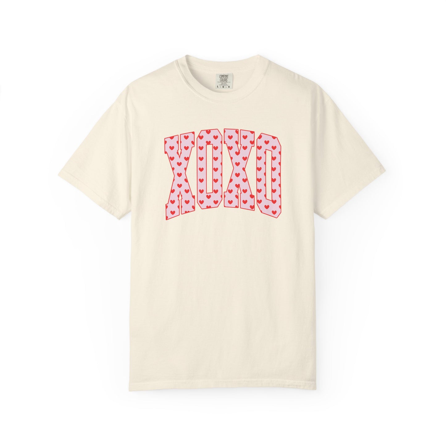 XOXO Heart Print T-Shirt