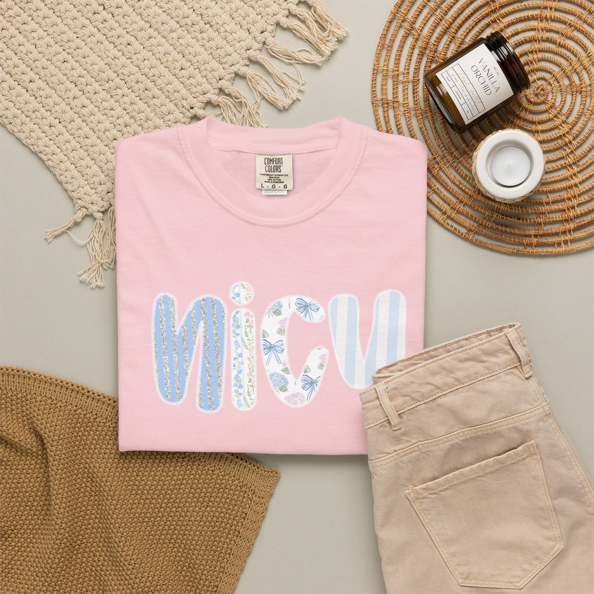 NICU Support T-Shirt — Pastel Baby Medical Staff Gift