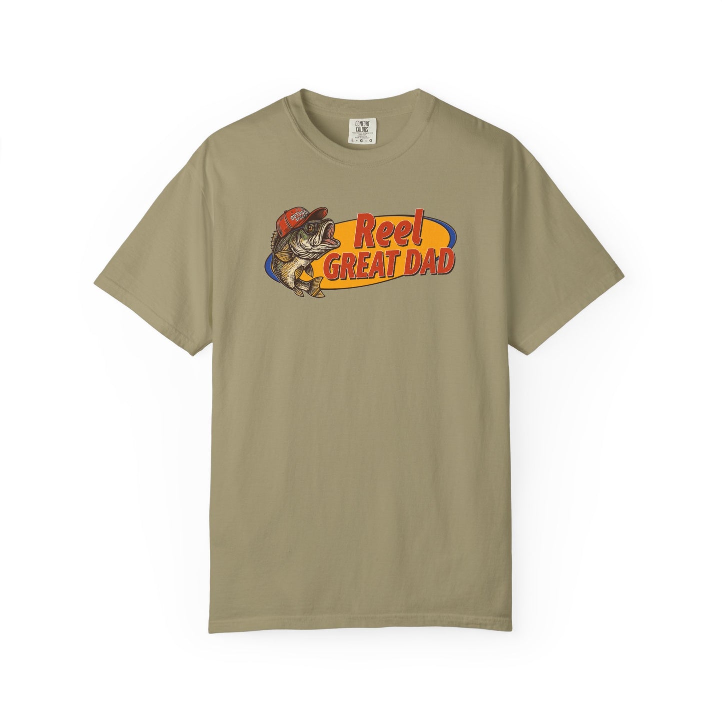 Reel Great Dad T-Shirt – Fishing Dad Graphic Tee